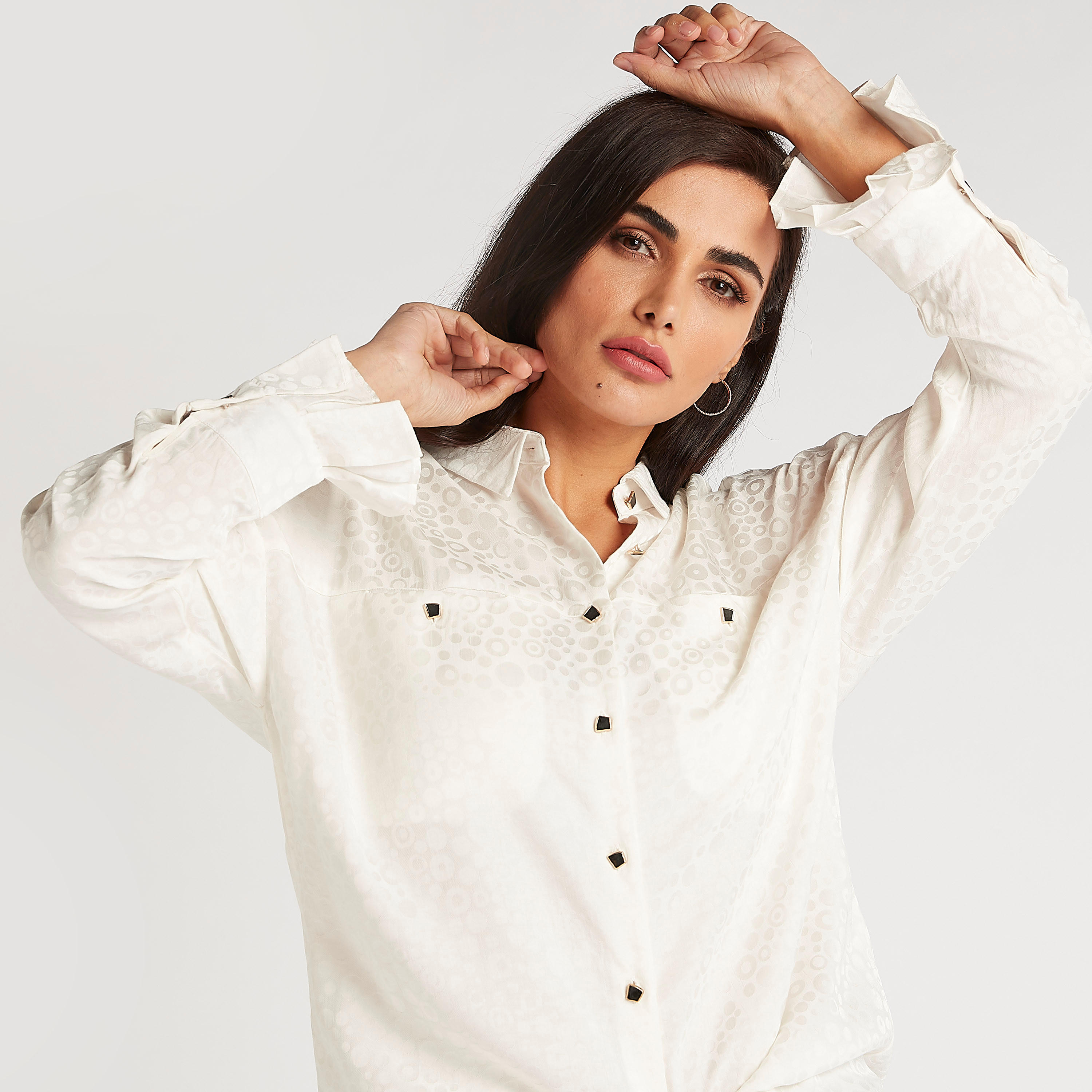 قميص بارز الملمس بأكمام طويلة-women-clothing-shirtsandblouses-shirts-image-6