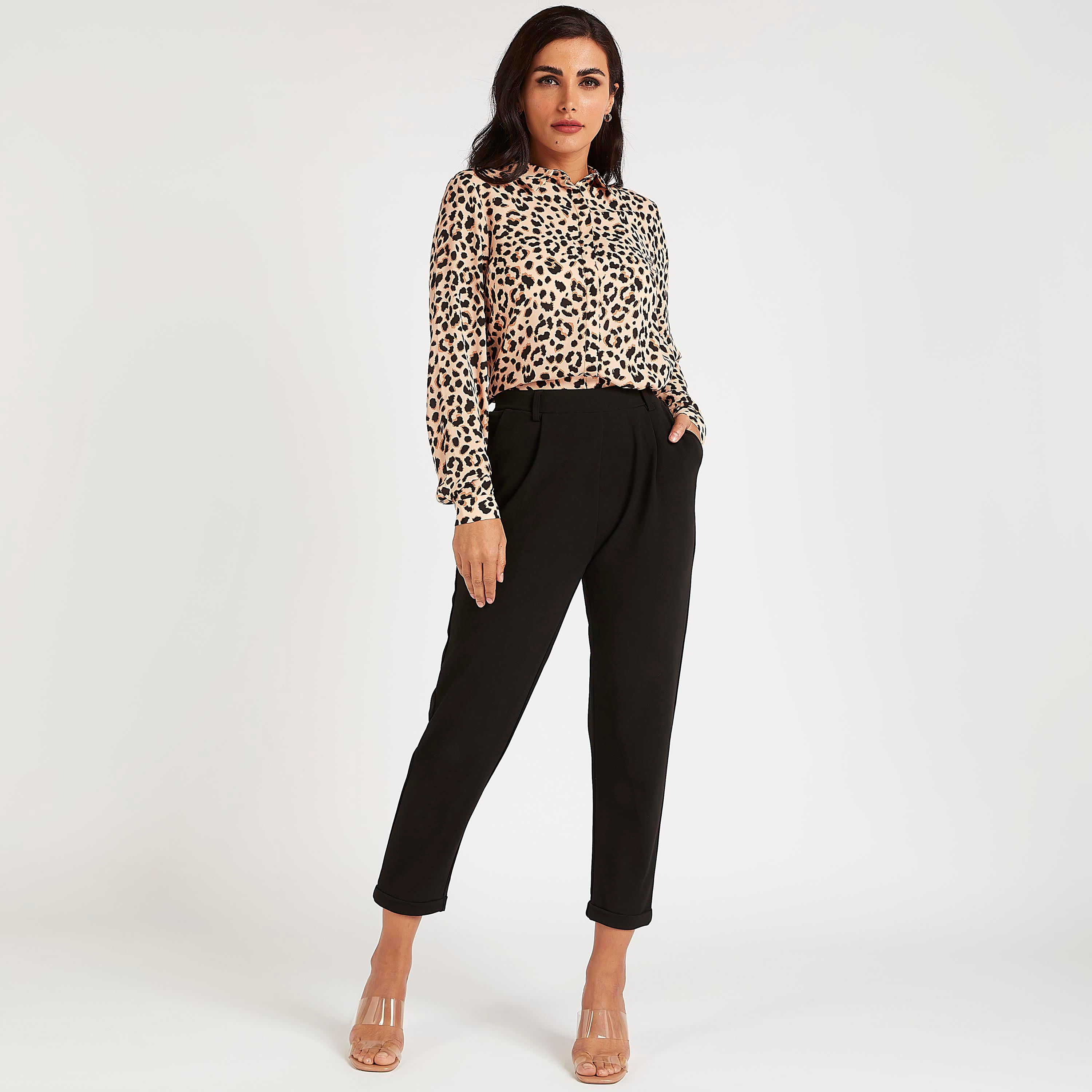 قميص بأكمام طويلة وطبعات حيوانات-women-clothing-shirtsandblouses-shirts-image-2