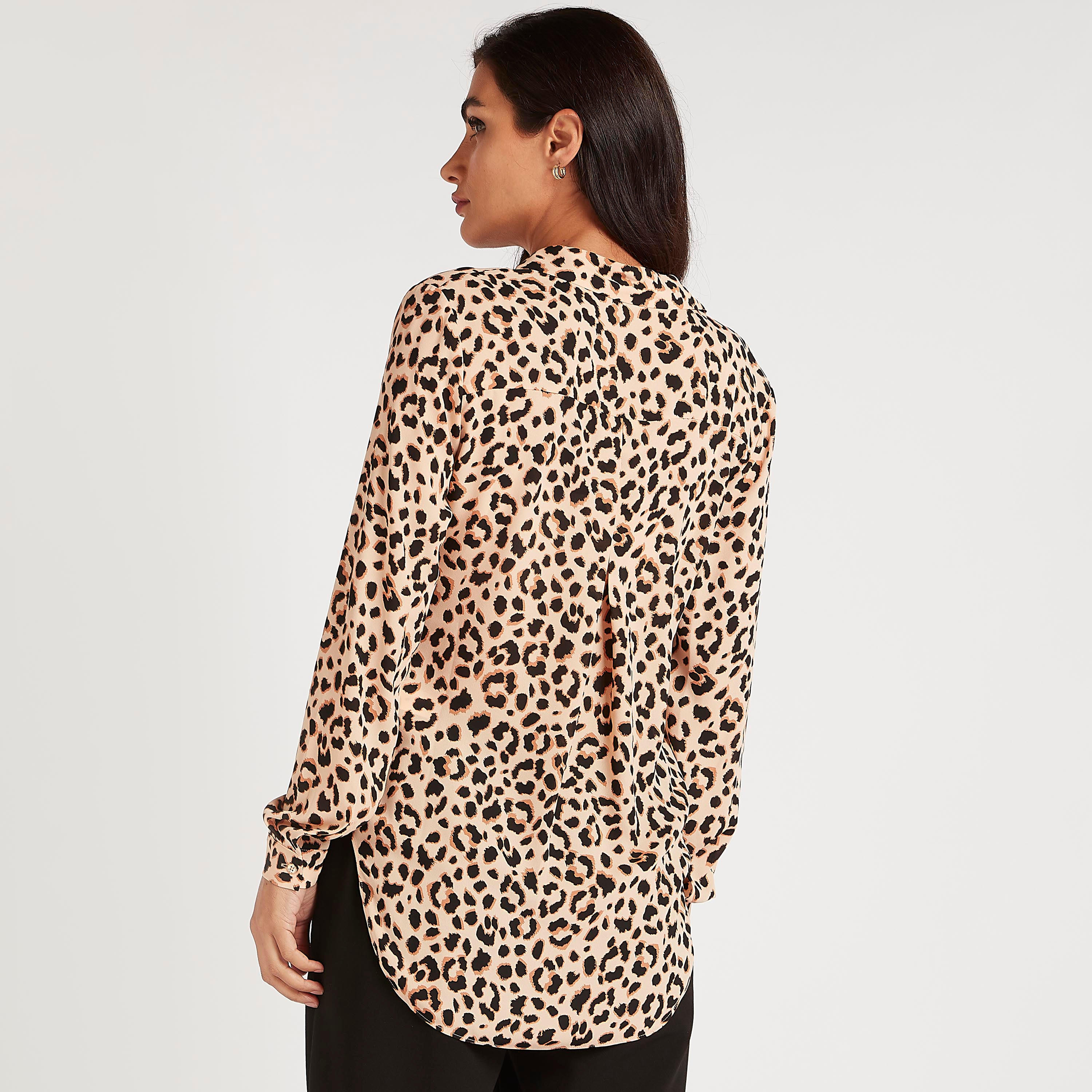 قميص بأكمام طويلة وطبعات حيوانات-women-clothing-shirtsandblouses-shirts-image-4