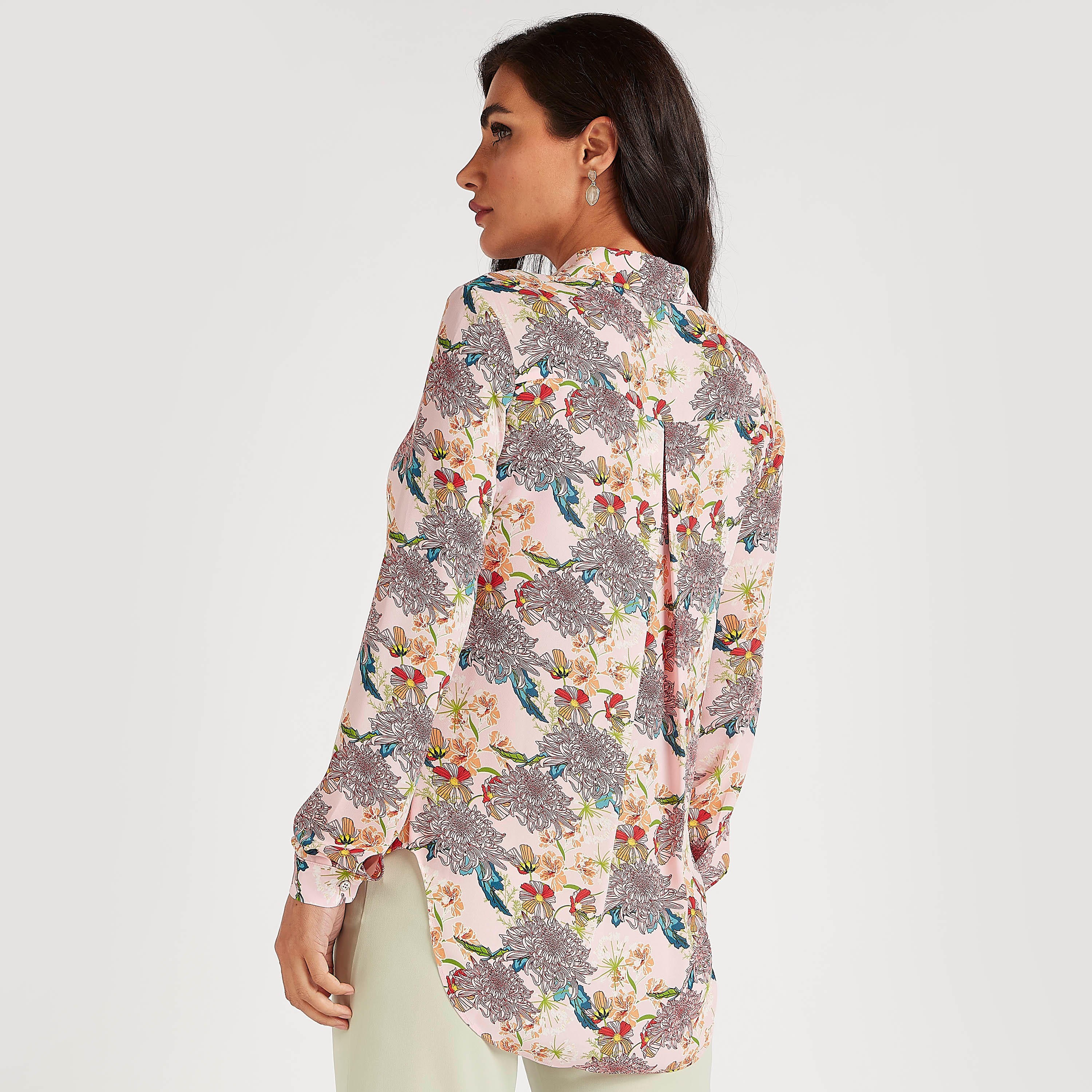 Floral Print Shirt with Long Sleeves-women-clothing-shirtsandblouses-shirts-image-4