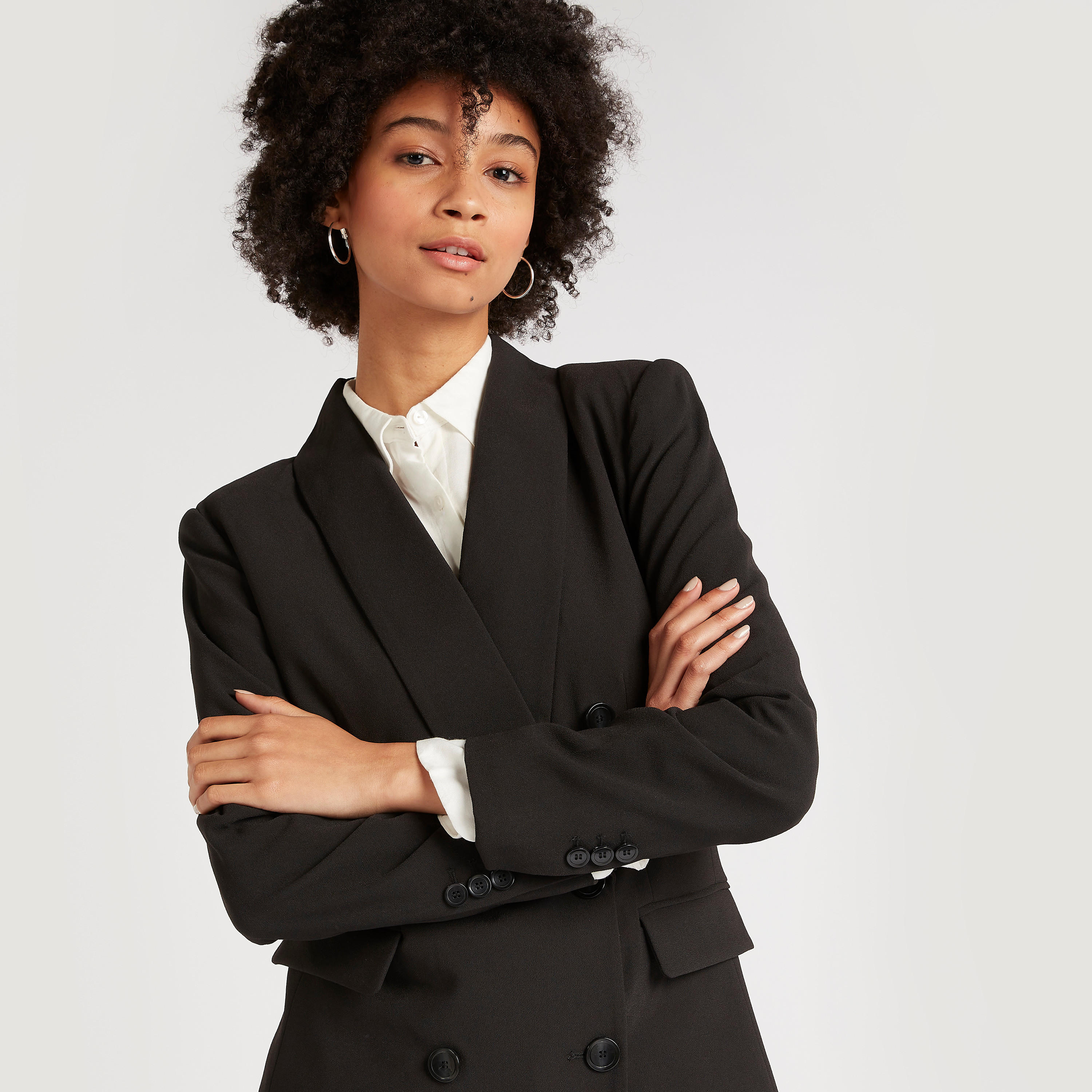Solid Longline Blazer with Lapel Collar and Long Sleeves-women-clothing-coatsandjackets-blazers-image-5