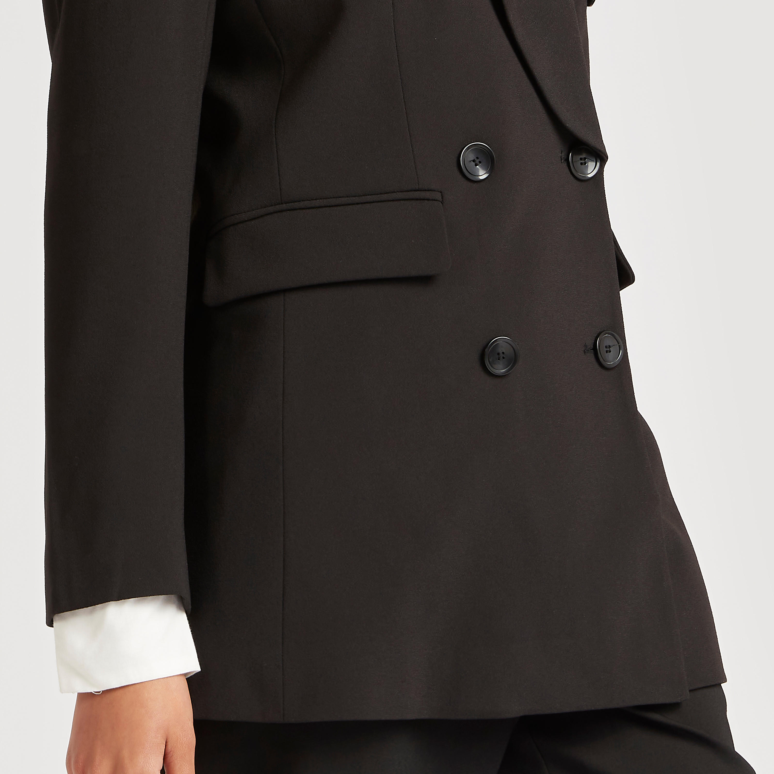 Solid Longline Blazer with Lapel Collar and Long Sleeves-women-clothing-coatsandjackets-blazers-image-6