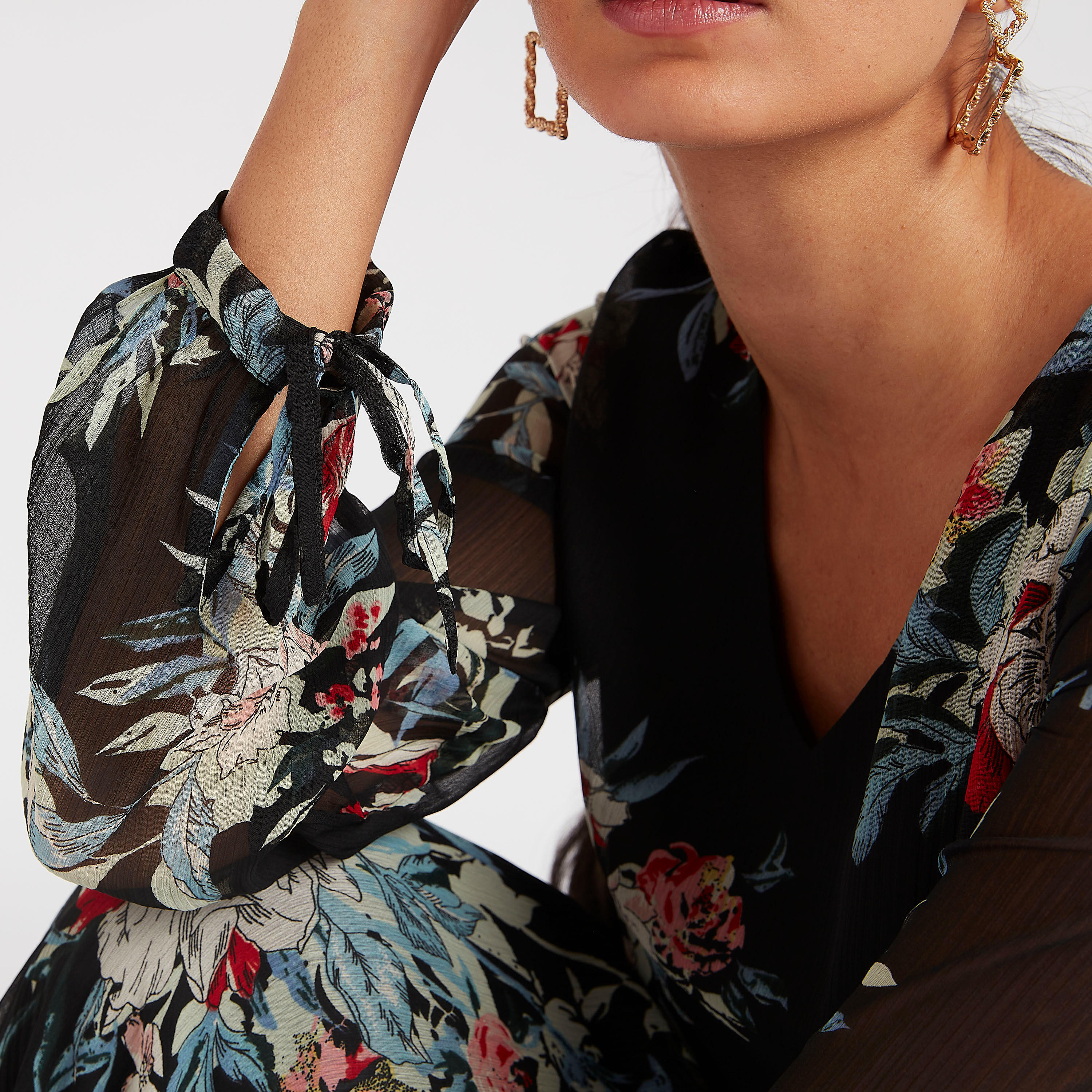 فستان إيه لاين طويل بطبعات أزهار وأكمام طويلة-women-clothing-dresses-image-6