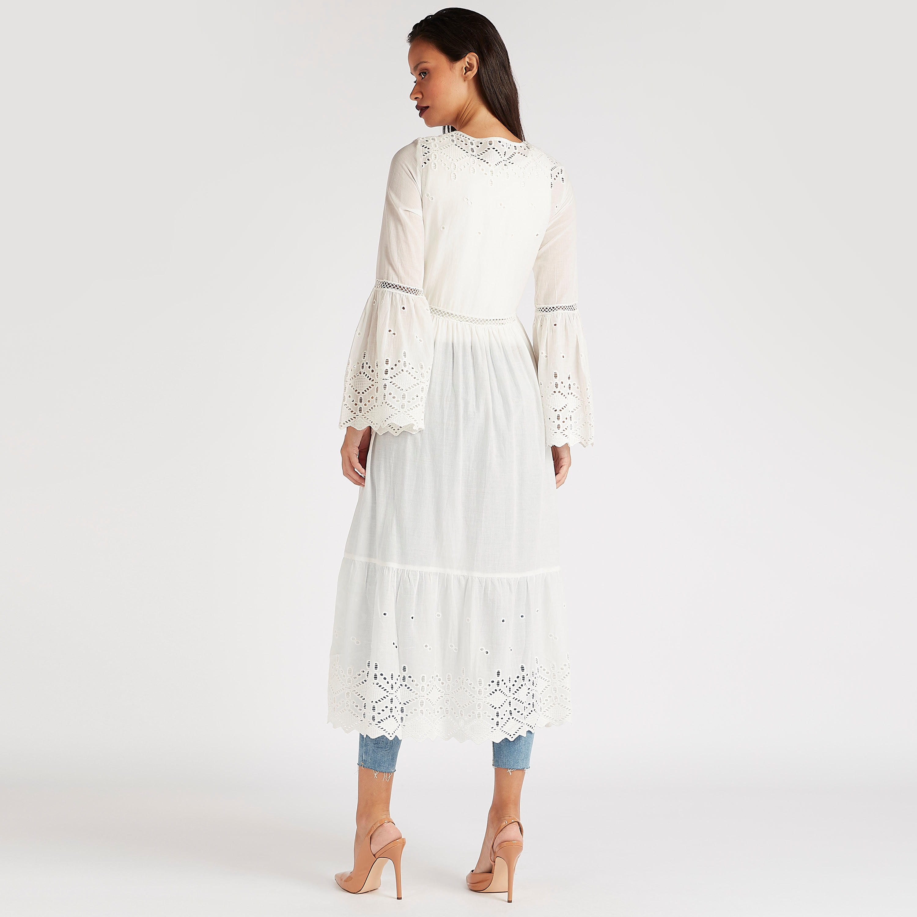 بلوزة كيمونو طويلة مطرّزة برباط-women-clothing-shirtsandblouses-blouses-image-5