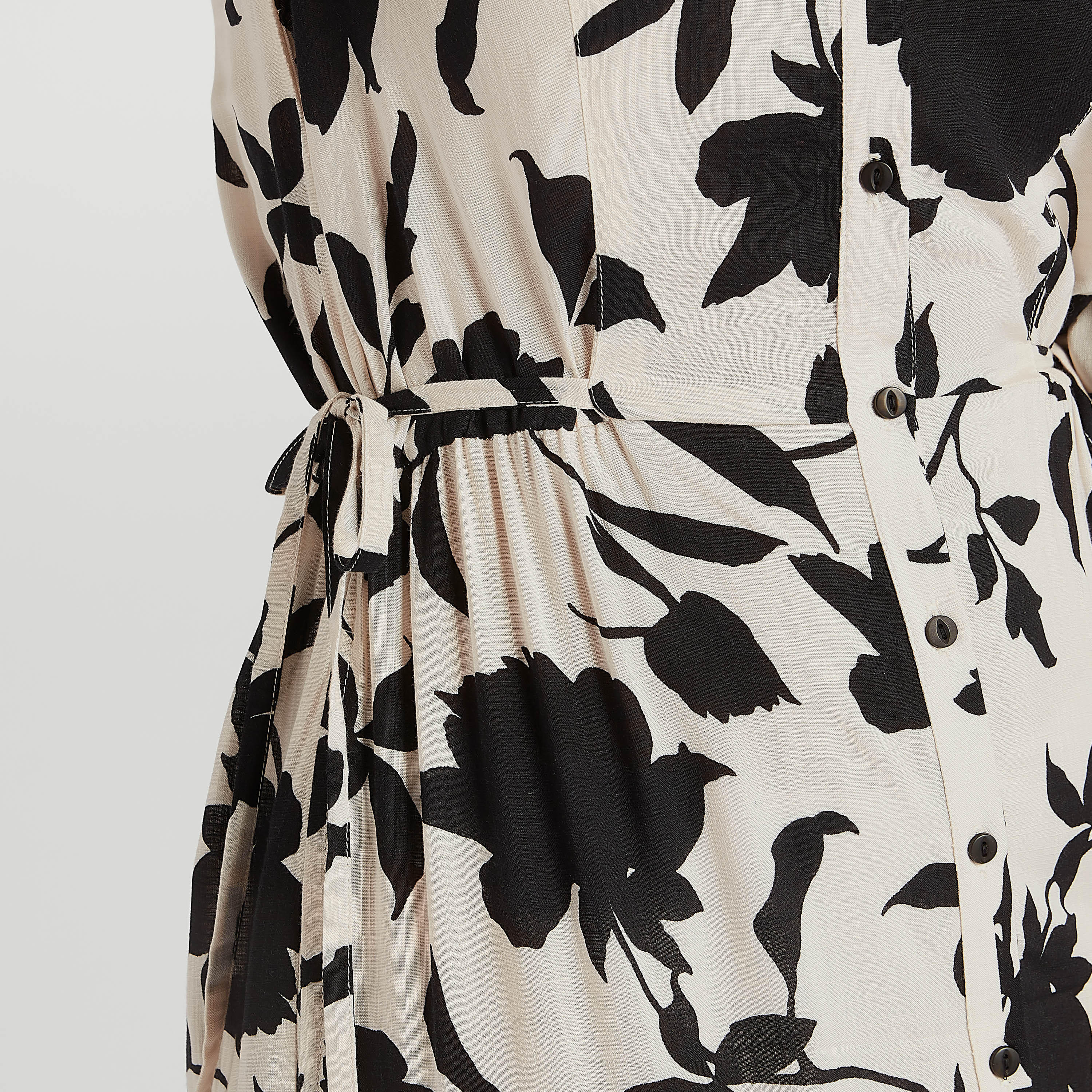 Floral Print V-neck A-line Maxi Dress-women-clothing-dresses-image-5