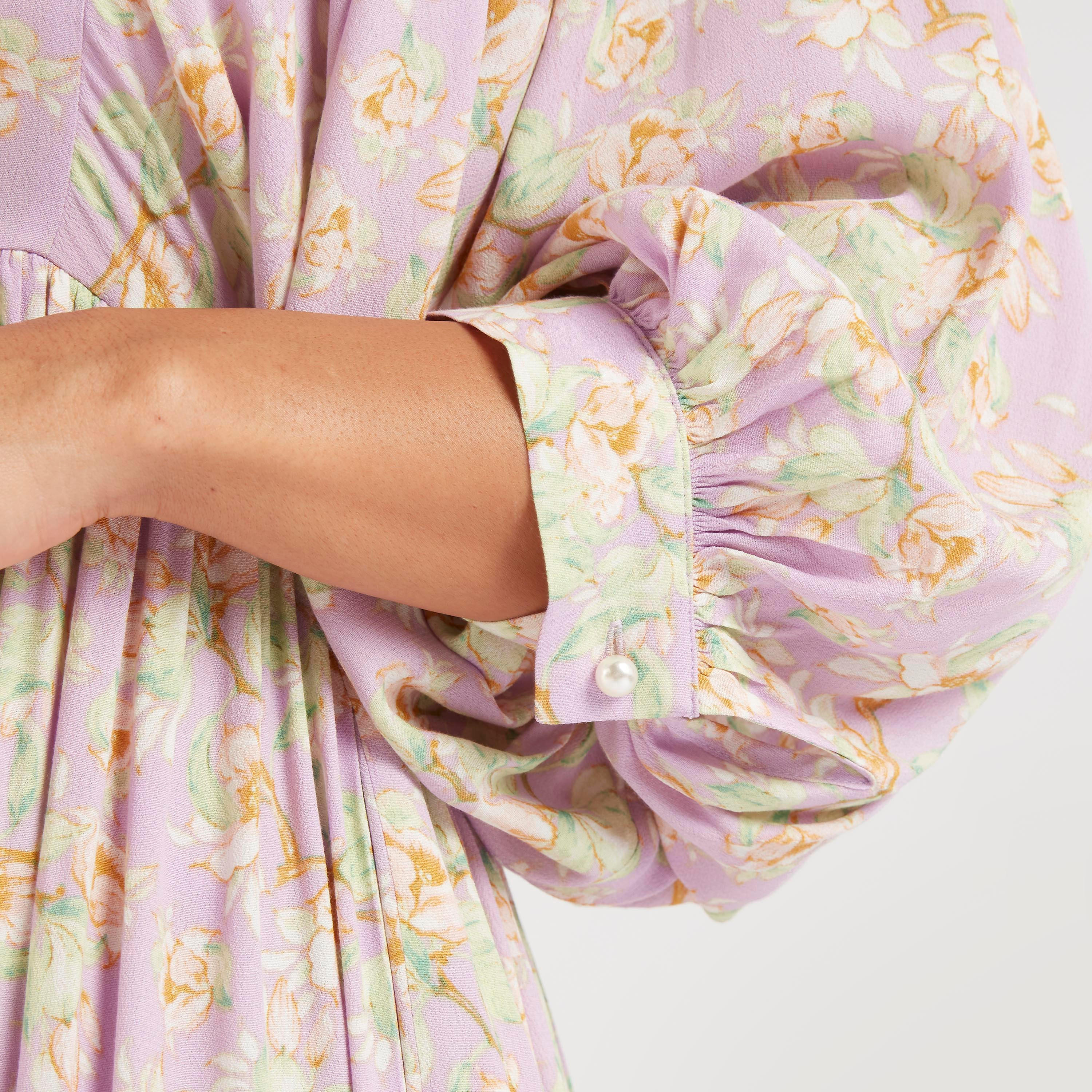 فستان إيه لاين طويل بطبعات أزهار وأكمام طويلة-women-clothing-dresses-image-3