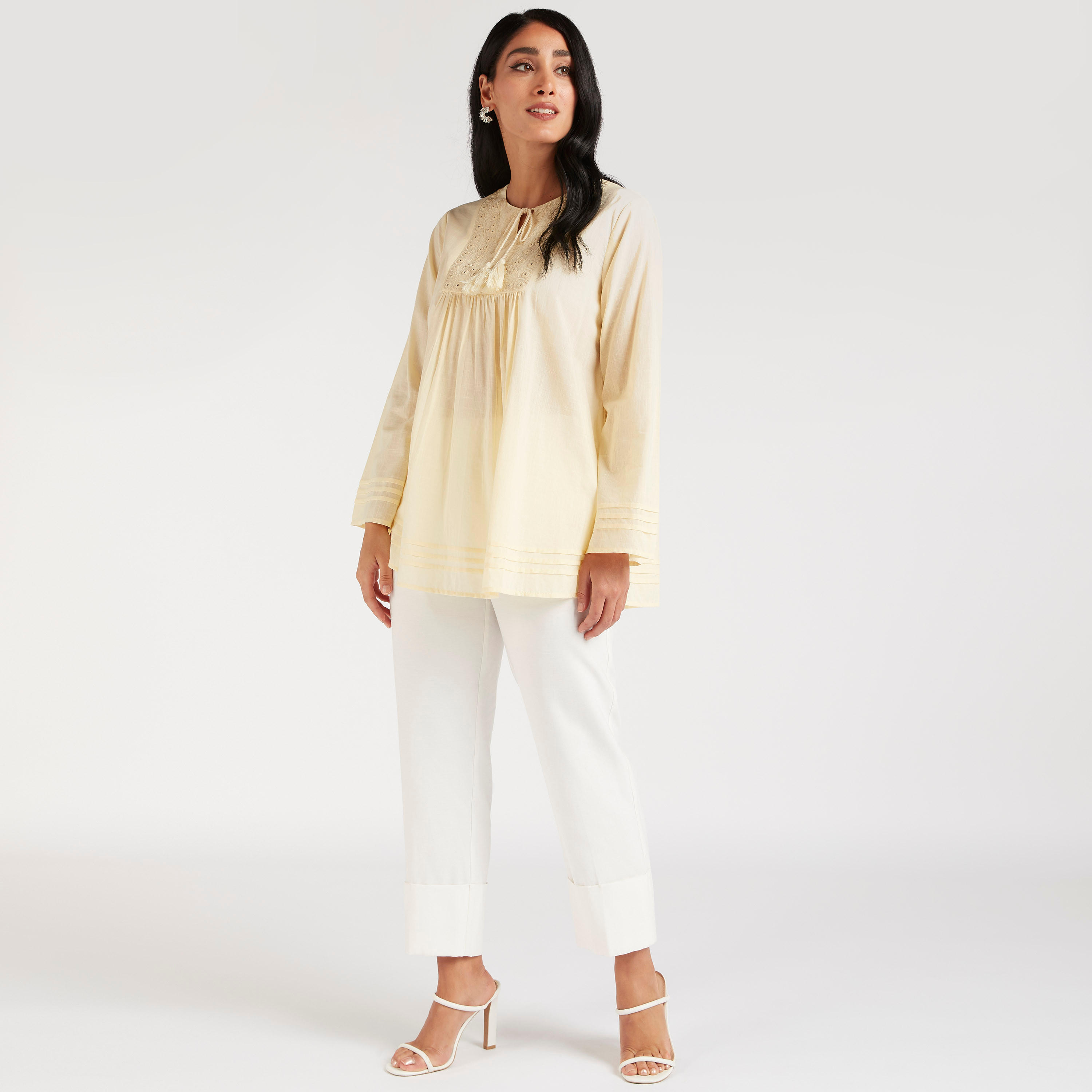 بلوزة مطرزة بأربطة وأكمام طويلة-women-clothing-shirtsandblouses-blouses-image-8
