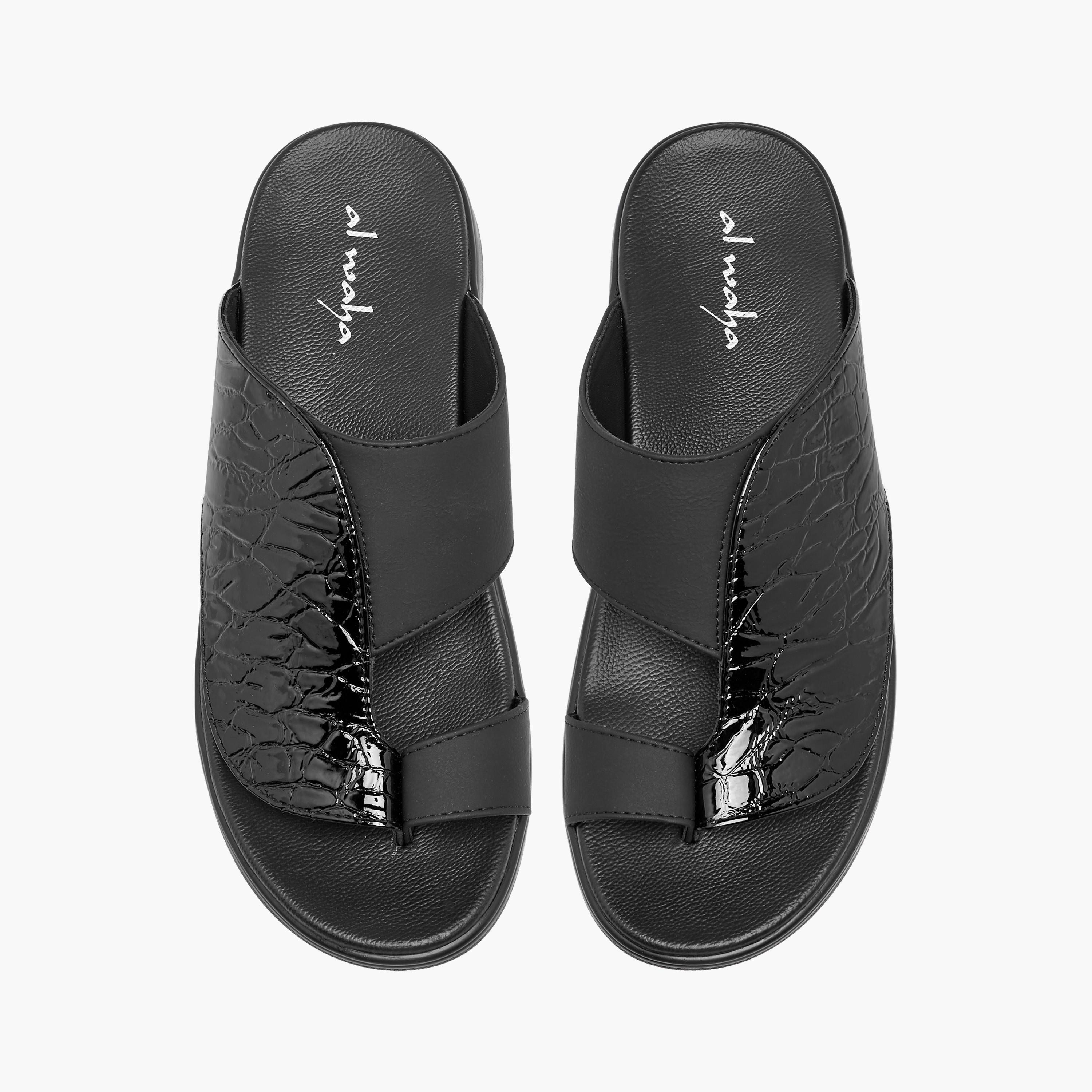 صندل عربي بحلقة إصبع للرجال من الواحة-men-shoes-sandals-image-1