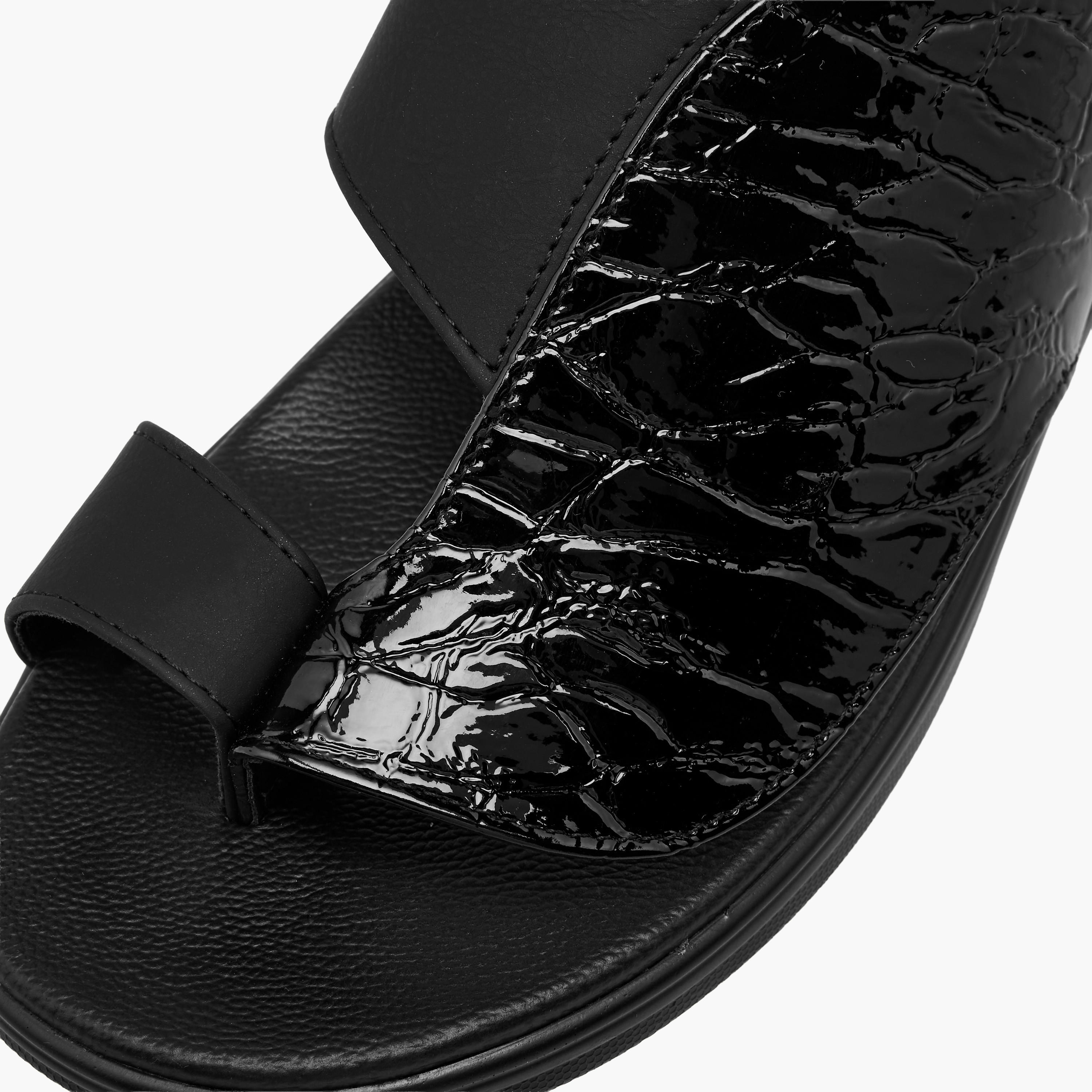 صندل عربي بحلقة إصبع للرجال من الواحة-men-shoes-sandals-image-4