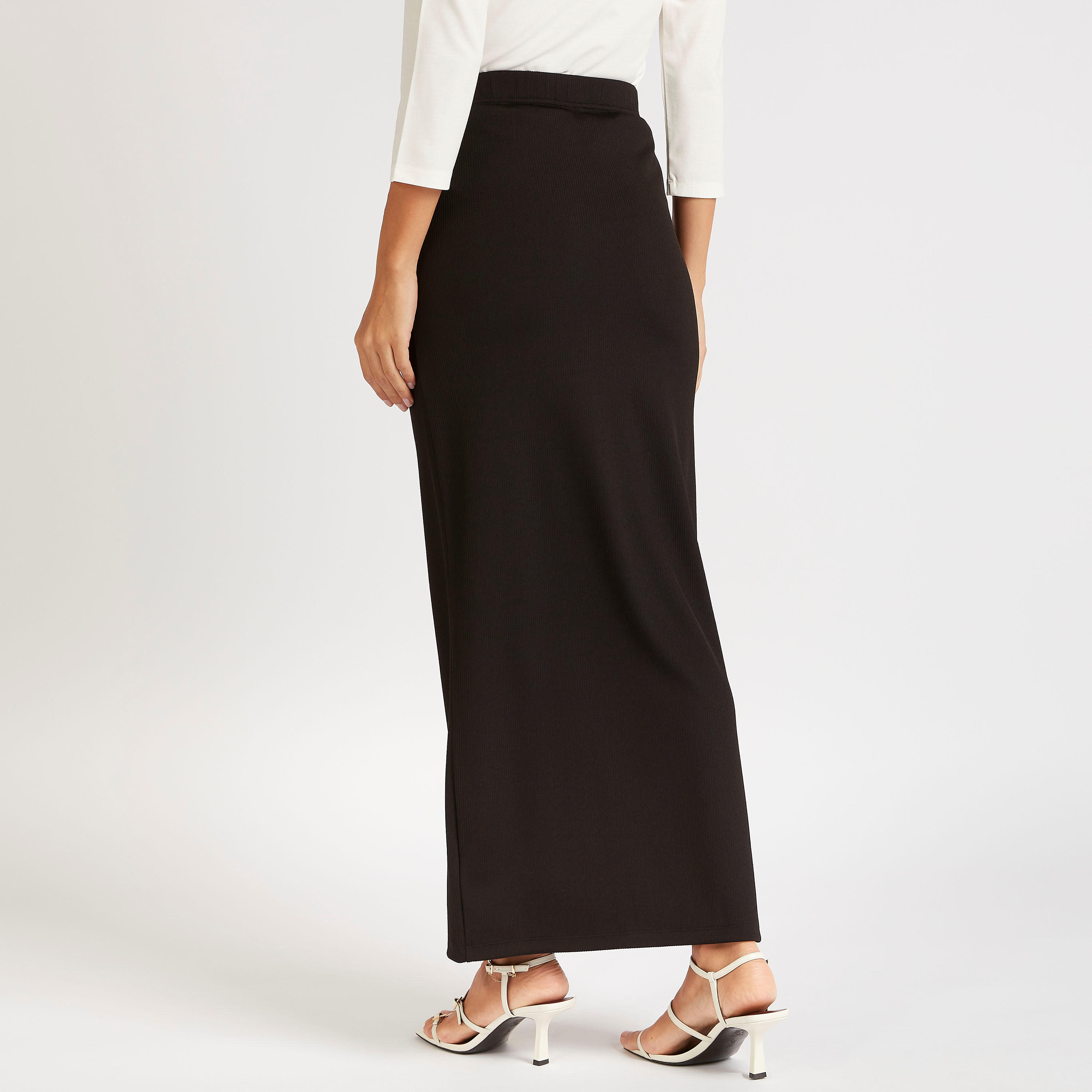 تنورة طويلة ضيّق ومضلّعة-women-clothing-bottoms-skirts-image-4