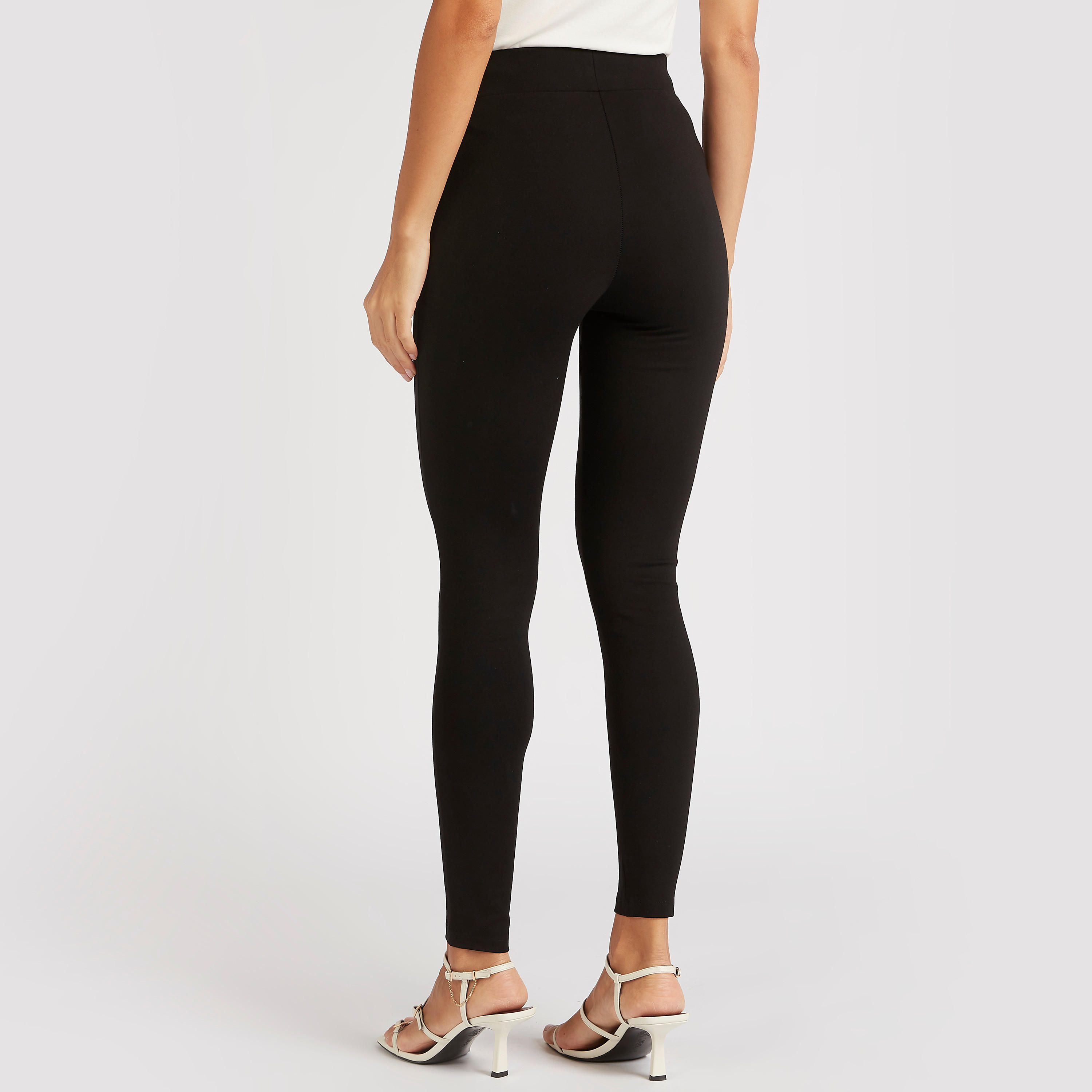Solid Treggings with Buttoned Flap-women-clothing-bottoms-leggings-image-4
