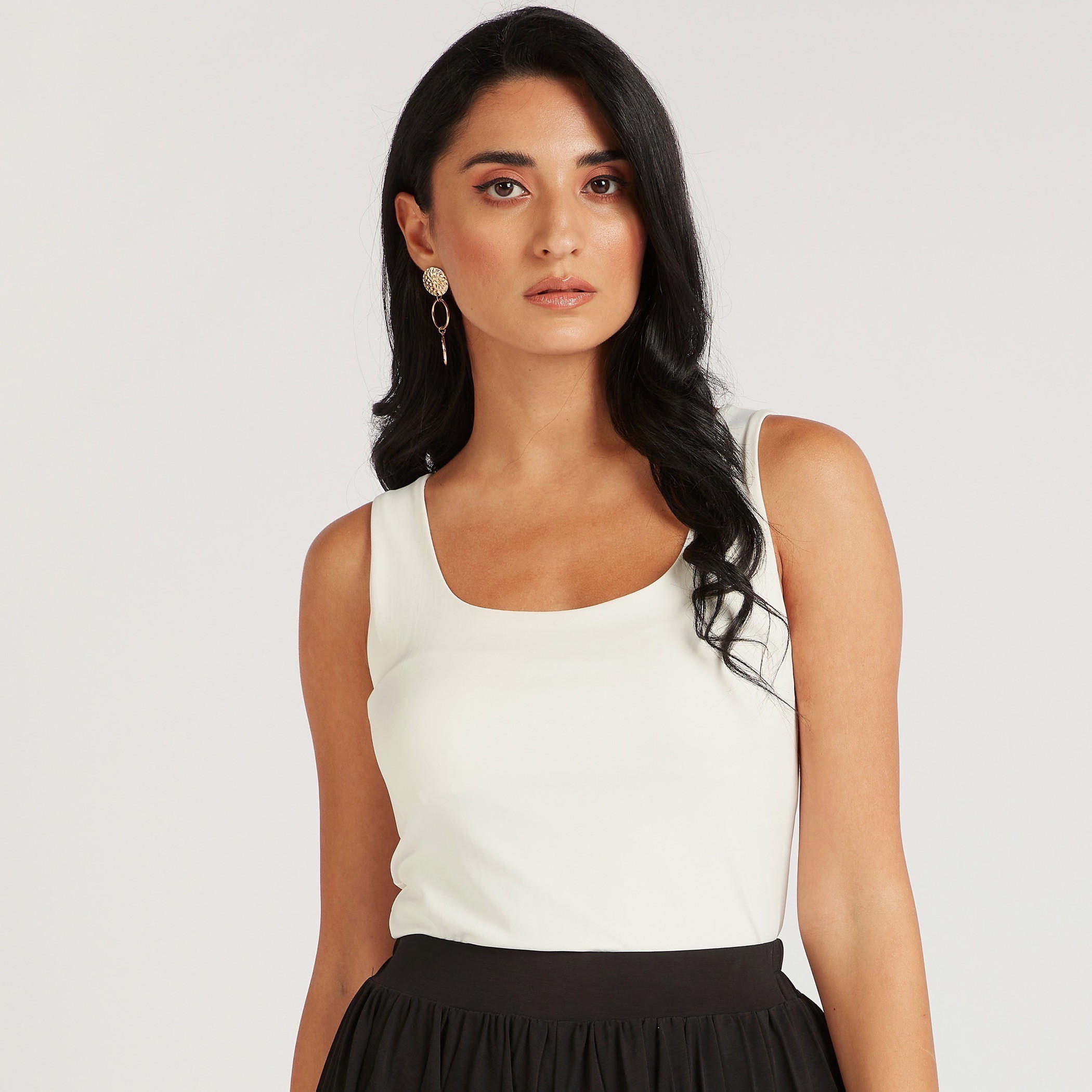 Solid Vest with Scoop Neck-women-clothing-tshirts-image-1