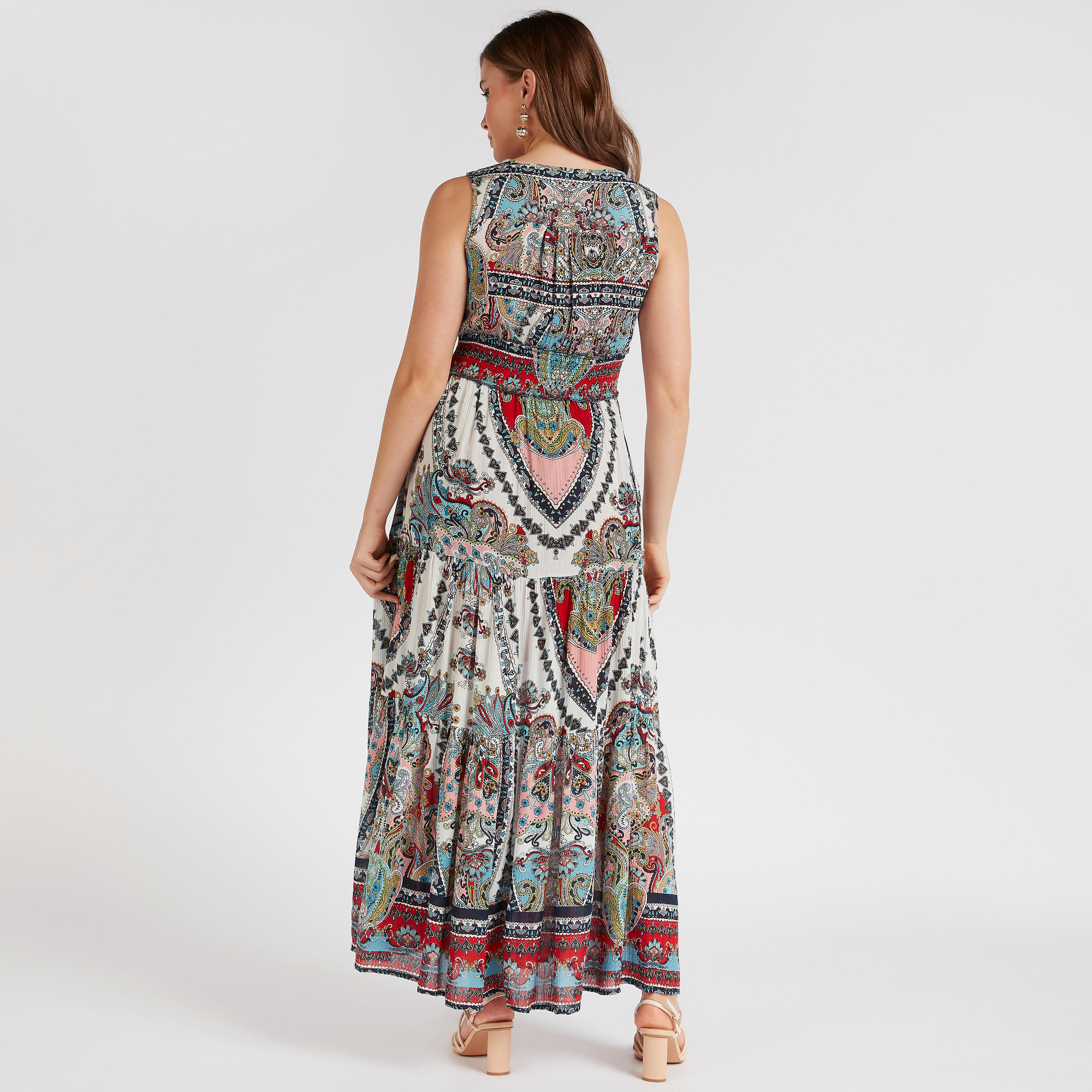 Printed Sleeveless A-line Maxi Dress-women-clothing-dresses-image-4