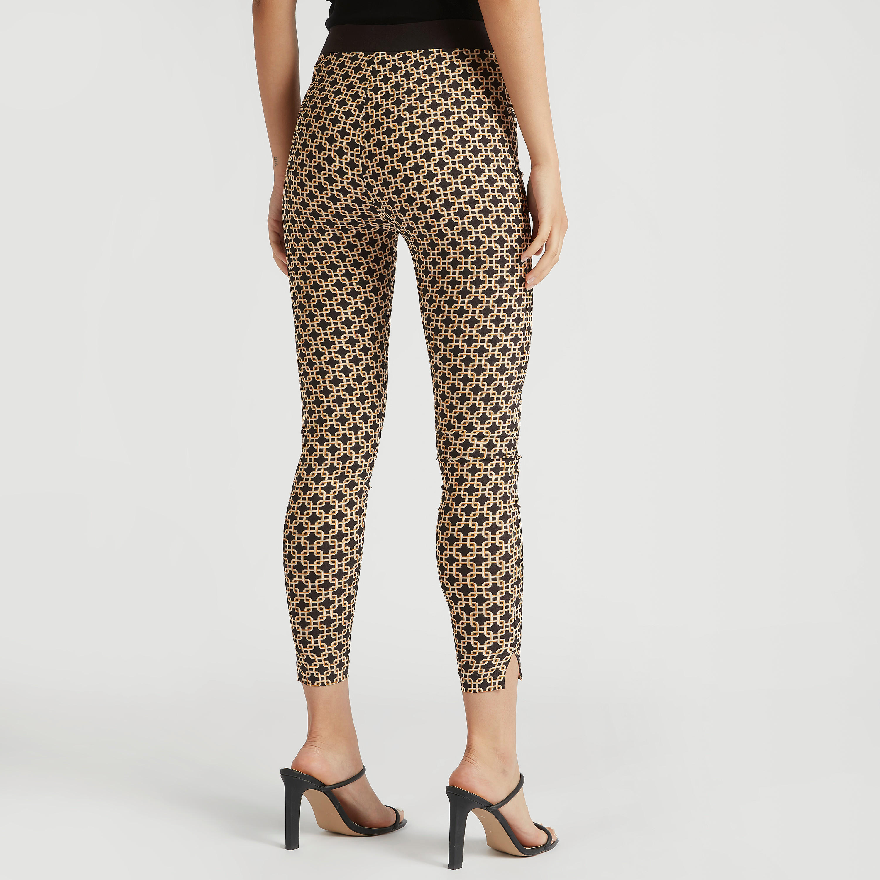 بنطلون بينجالين بطول ربلة الساق بطبعات وفتحات جانبيّة-women-clothing-bottoms-trousers-image-4