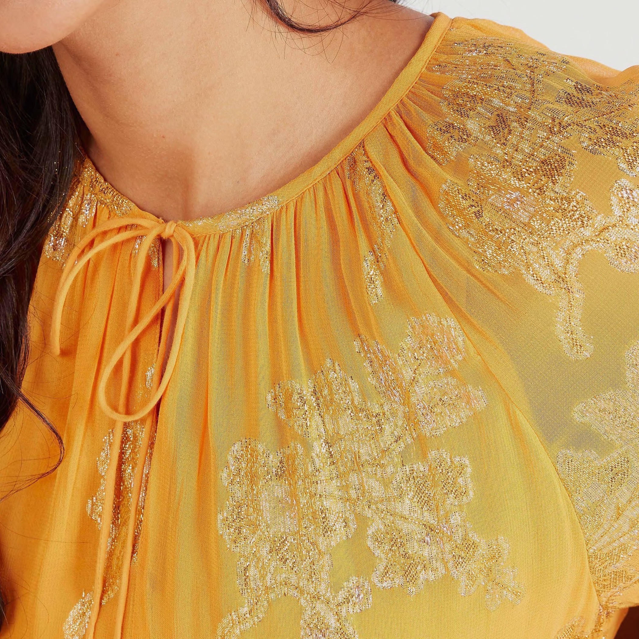 تونيك مطرّز متعدد الطبقات بأربطة عنق وأكمام طويلة-women-clothing-shirtsandblouses-blouses-image-3