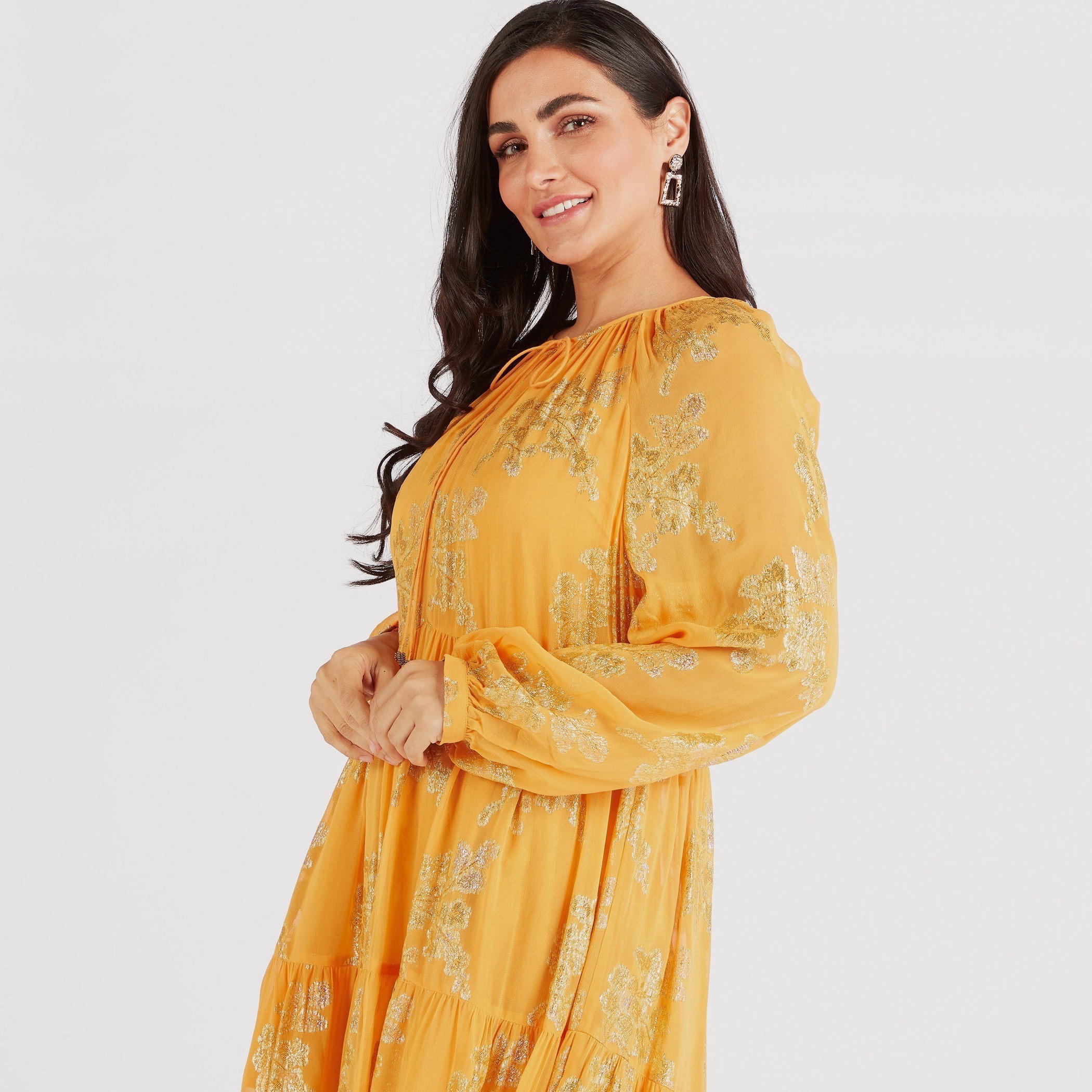 تونيك مطرّز متعدد الطبقات بأربطة عنق وأكمام طويلة-women-clothing-shirtsandblouses-blouses-image-7