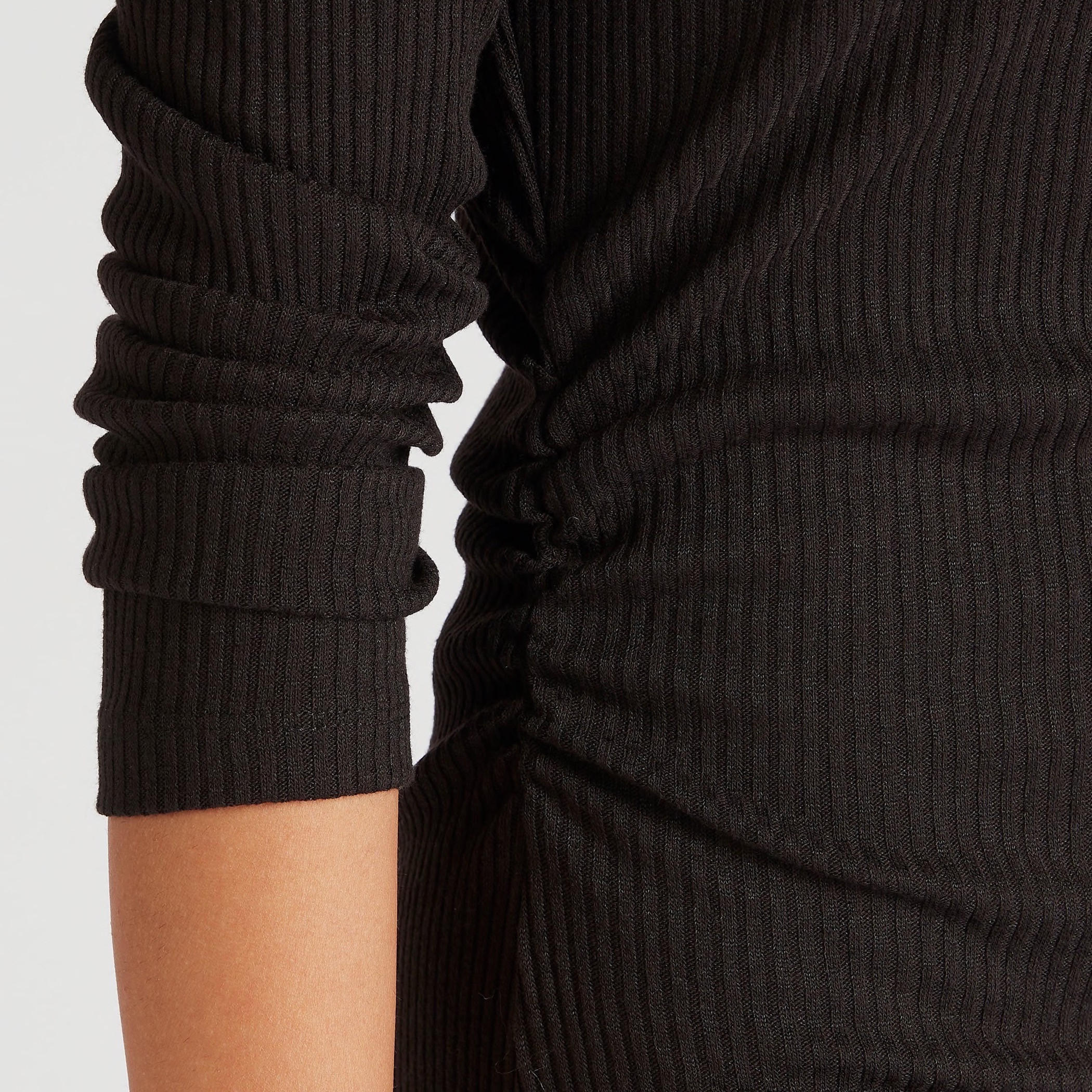 Ribbed Midi Sweater Dress with Long Sleeves-women-clothing-dresses-image-3