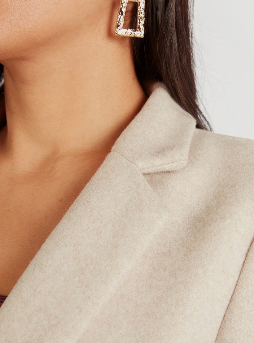 جاكيت طويل سادة بياقة مطوية-women-winterwear-coatsandjackets-jackets-image-3