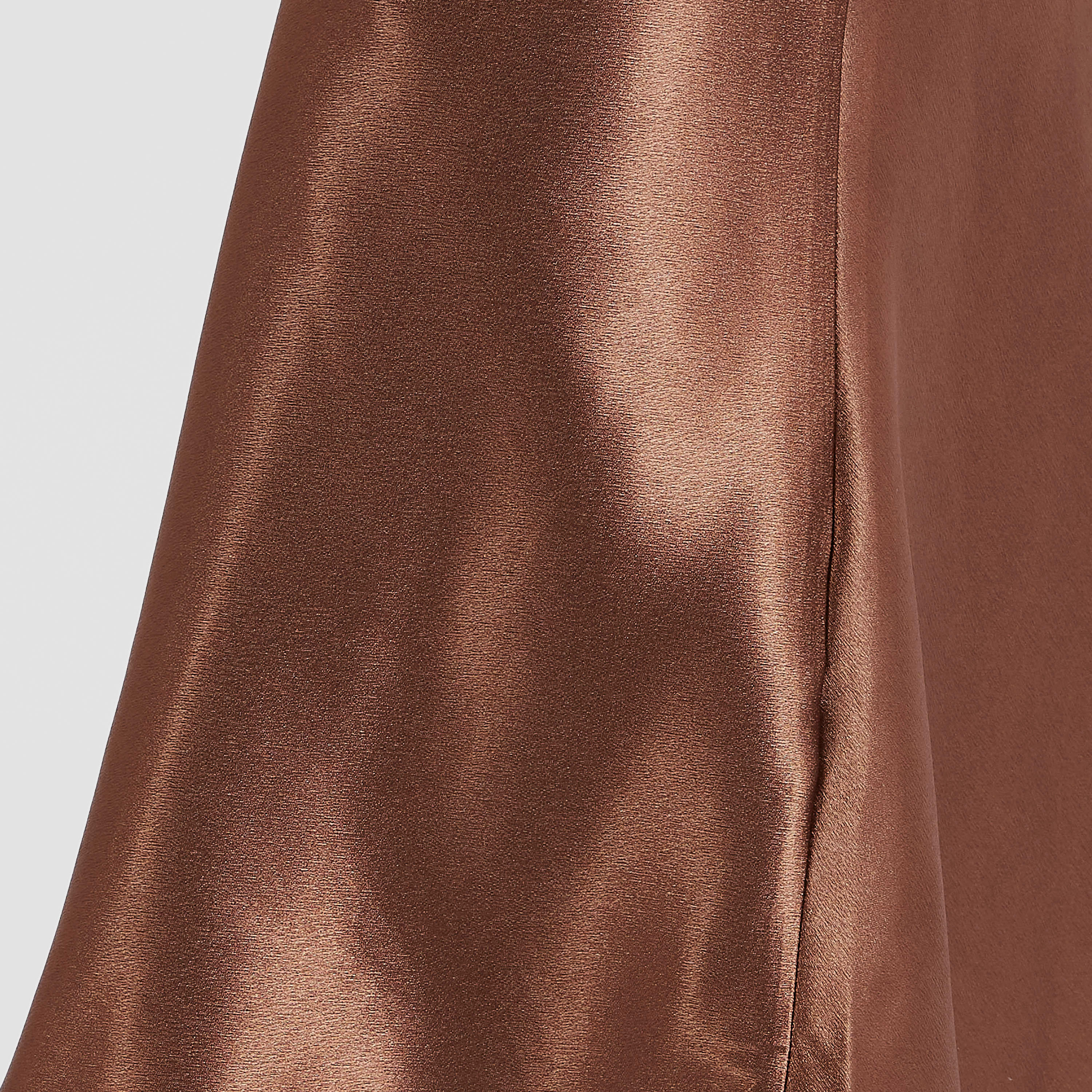 تنورة سادة إيه لاين طويلة بسحاب إغلاق-women-clothing-bottoms-skirts-image-5