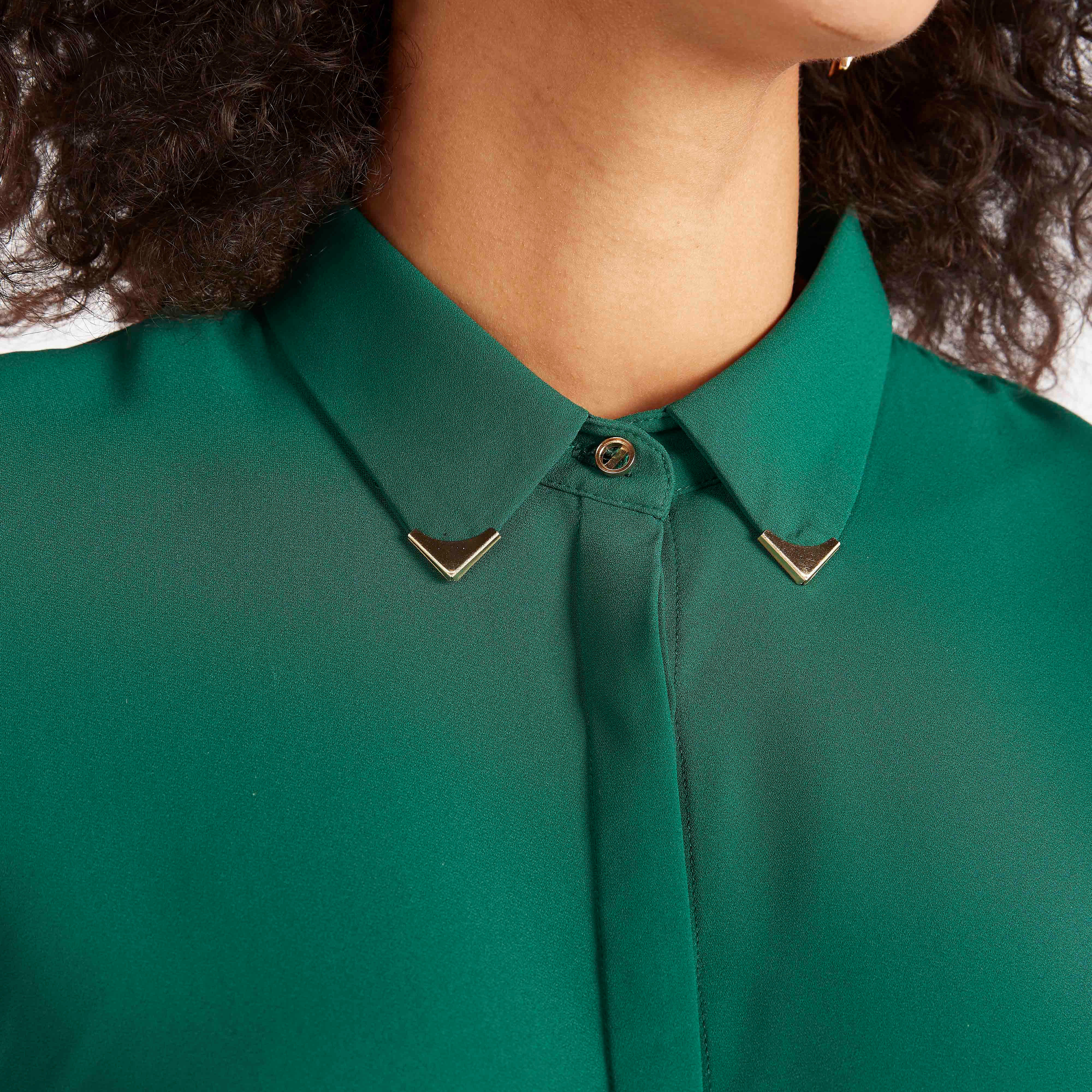 Solid Shirt with Long Sleeves and Button Closure-women-clothing-shirtsandblouses-shirts-image-3