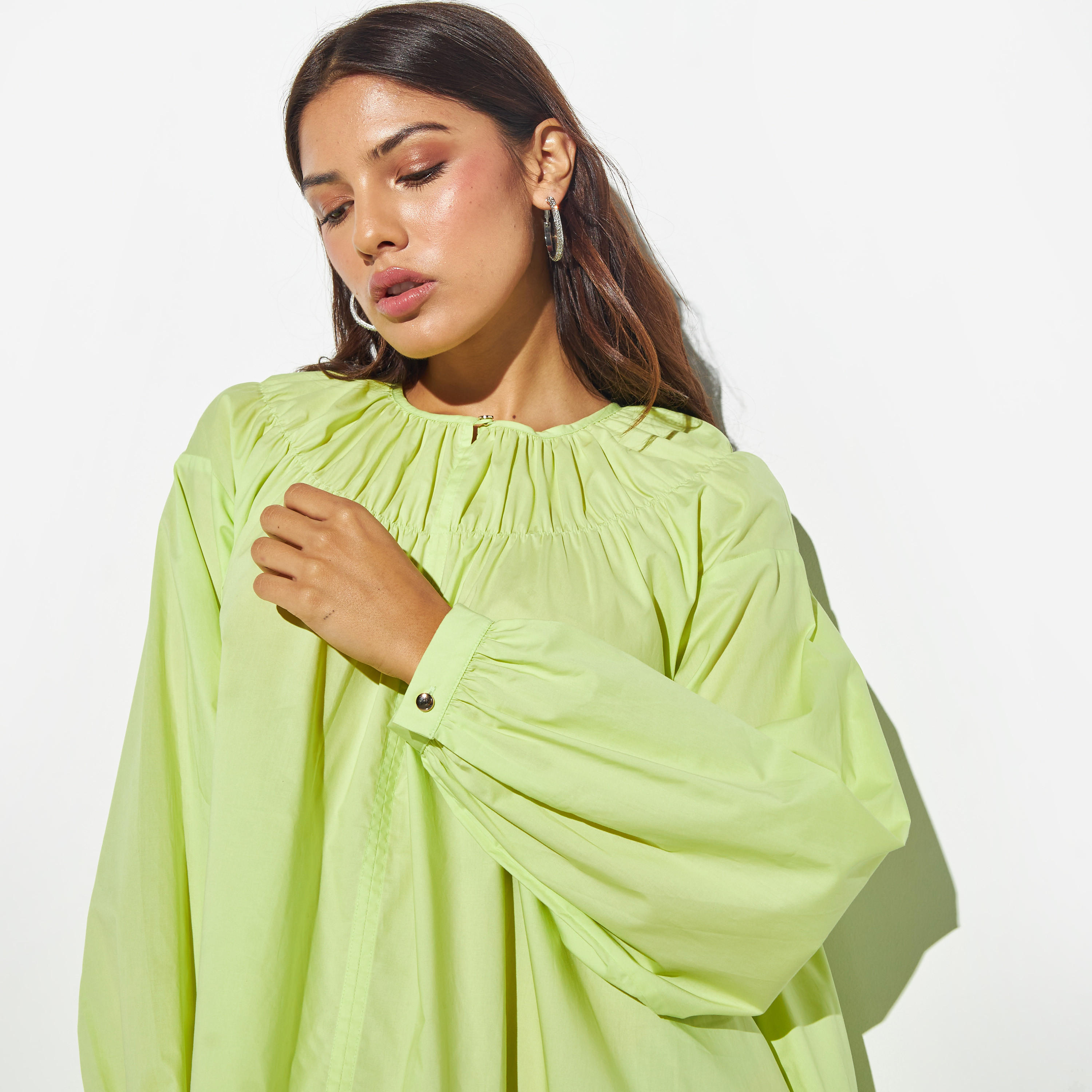 فستان بأكمام طويلة وكسرات-women-clothing-dresses-image-4
