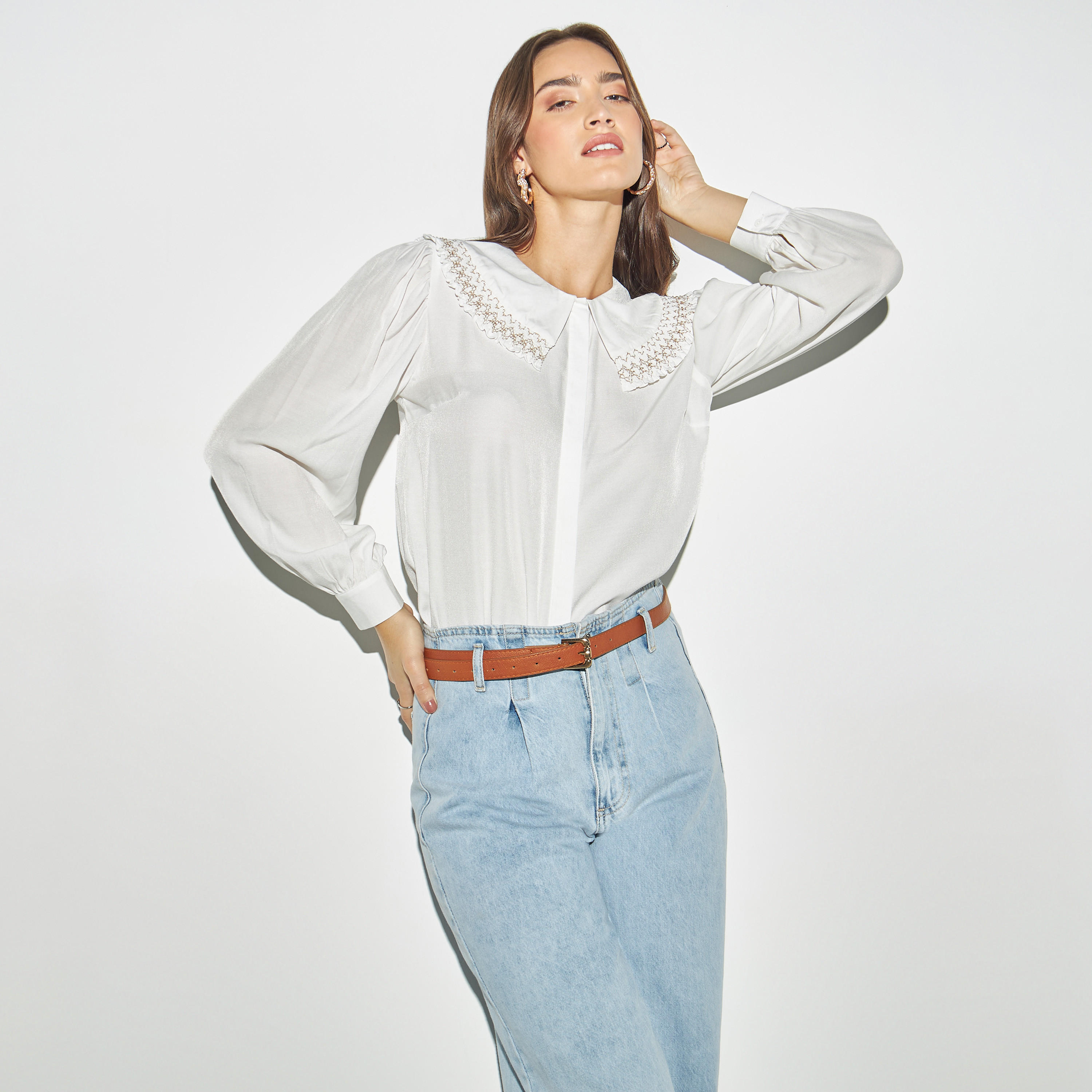 قميص بكسرات-women-clothing-shirtsandblouses-shirts-image-1