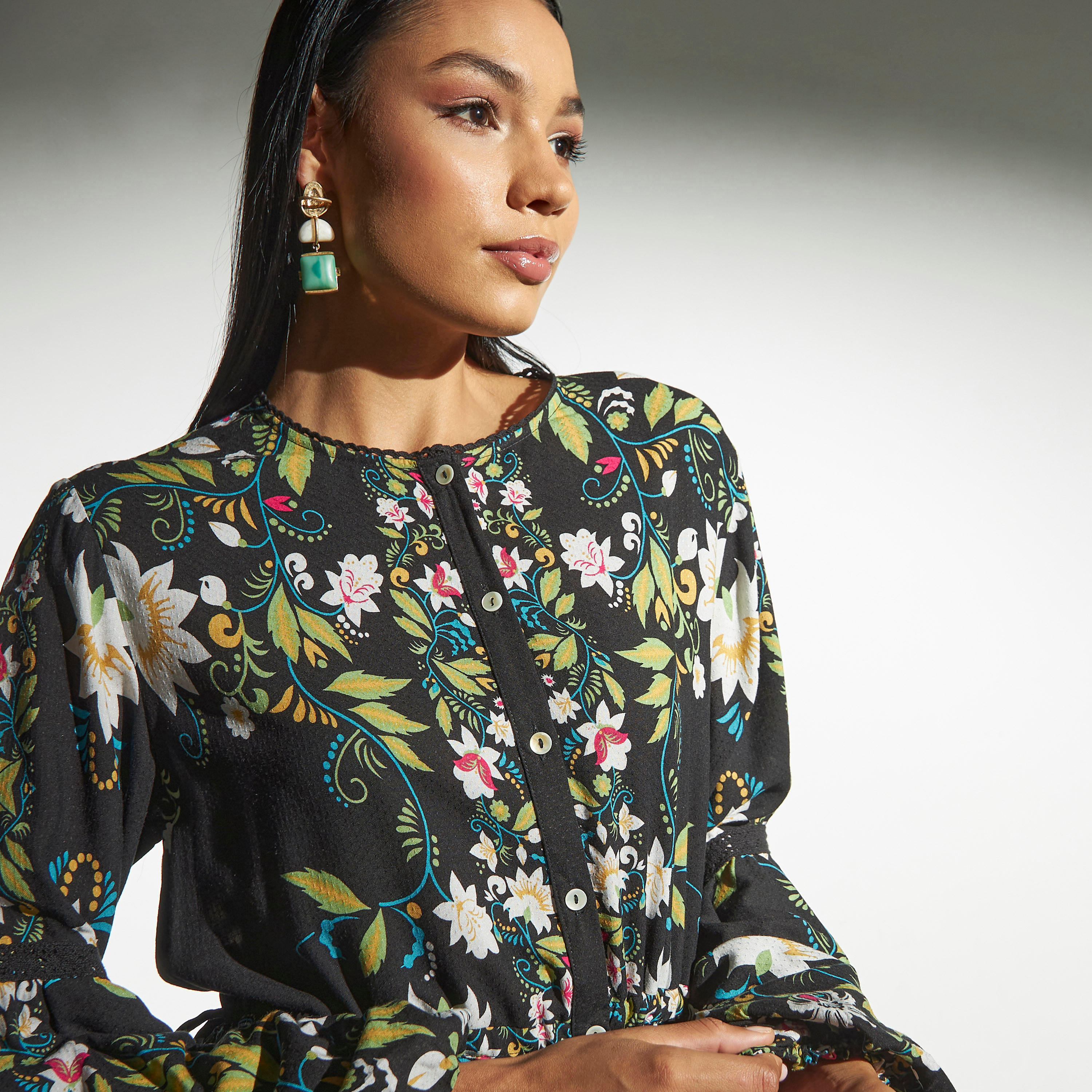فستان بطبعات وأزرار-women-clothing-dresses-image-4