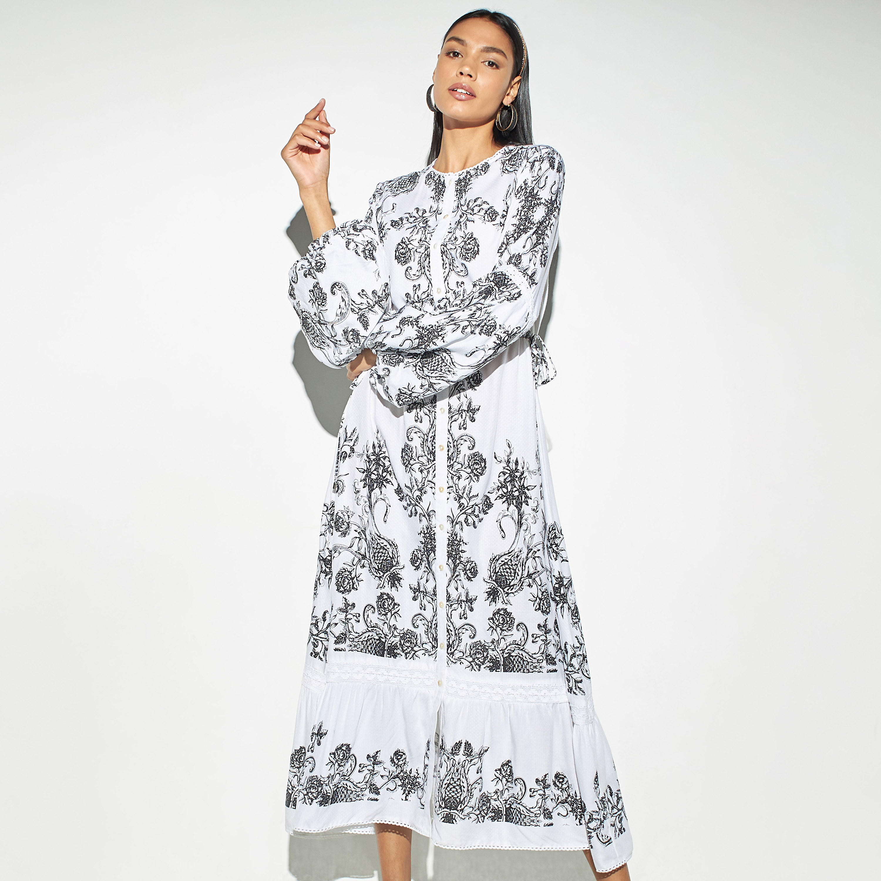 فستان بطبعات وأزرار-women-clothing-dresses-image-4
