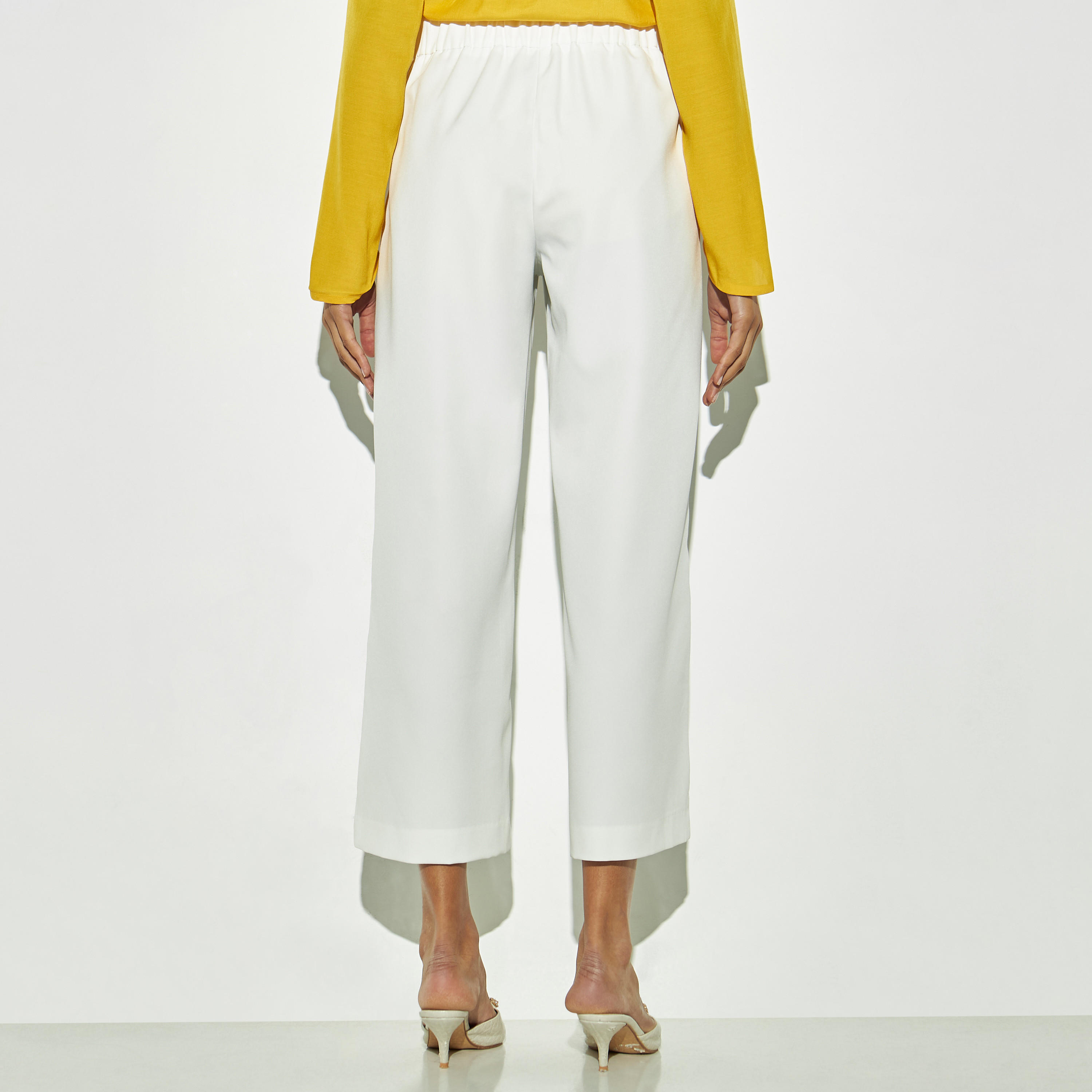 بنطلون سادة واسع الساقين-women-clothing-trousers-image-3