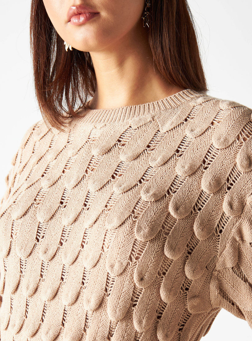 كنزة بارزة الملمس بأكمام واسعة-women-clothing-cardigansandjumpers-jumpers-image-2