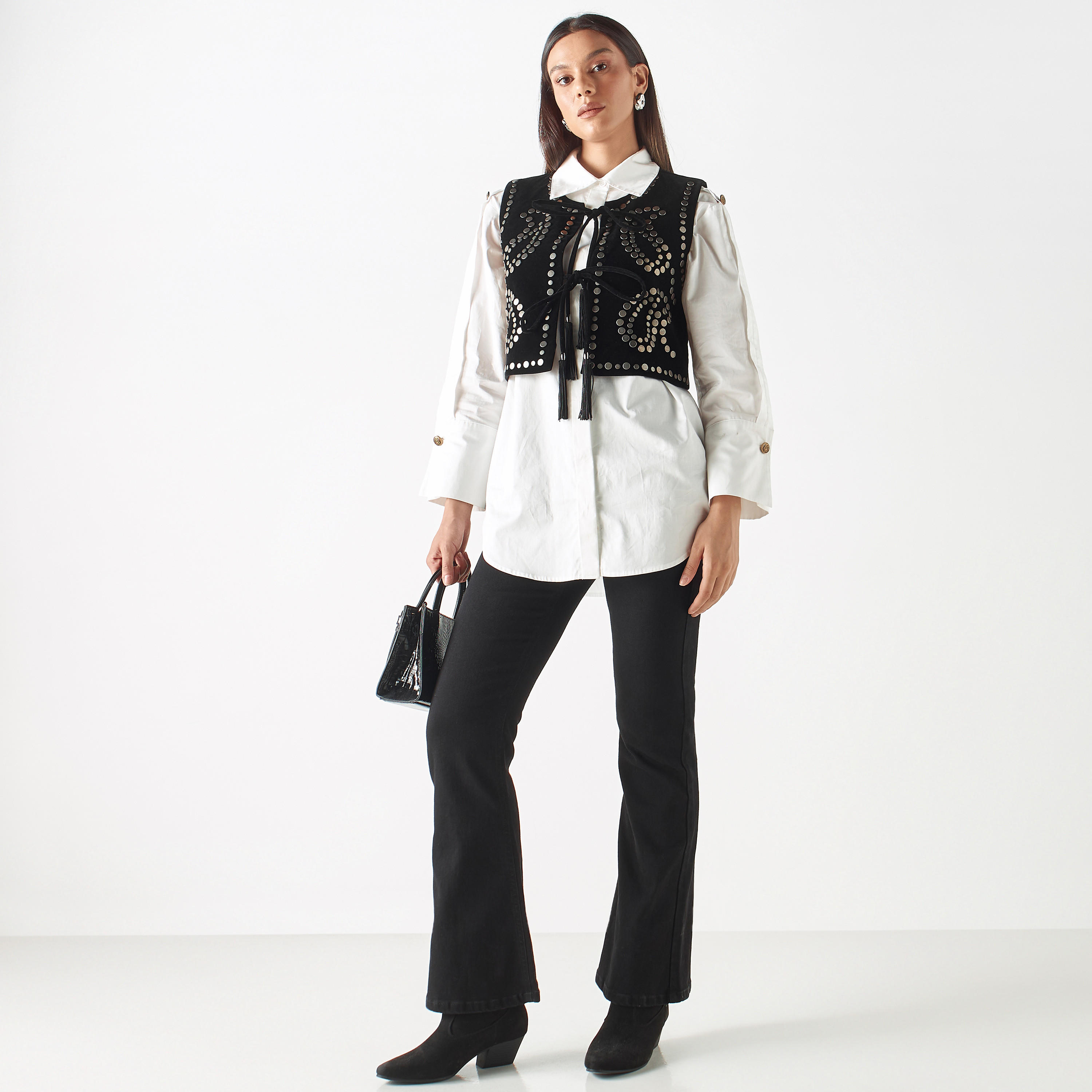 سترة مزيّنة بأربطة-women-clothing-shirtsandblouses-blouses-image-2