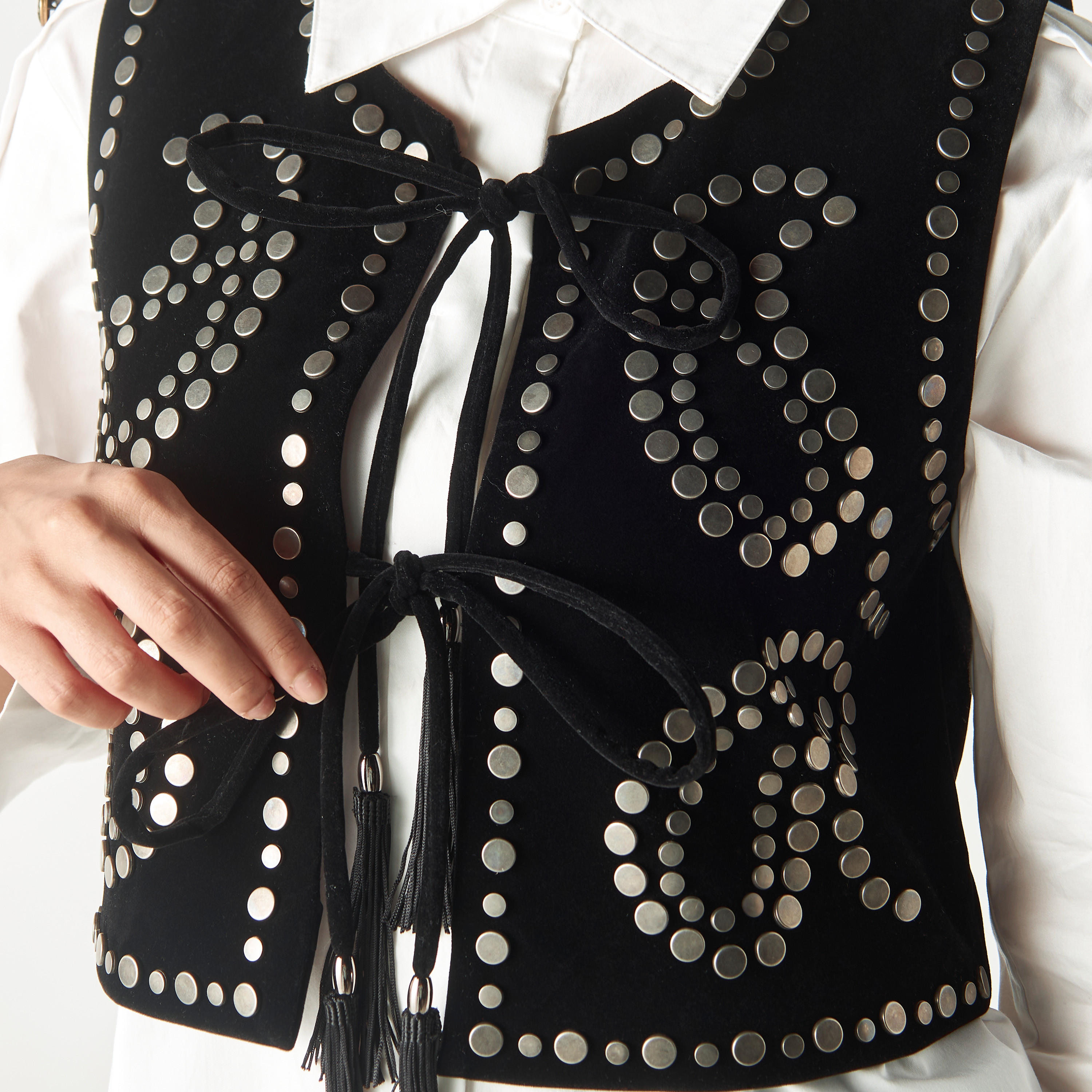 سترة مزيّنة بأربطة-women-clothing-shirtsandblouses-blouses-image-4