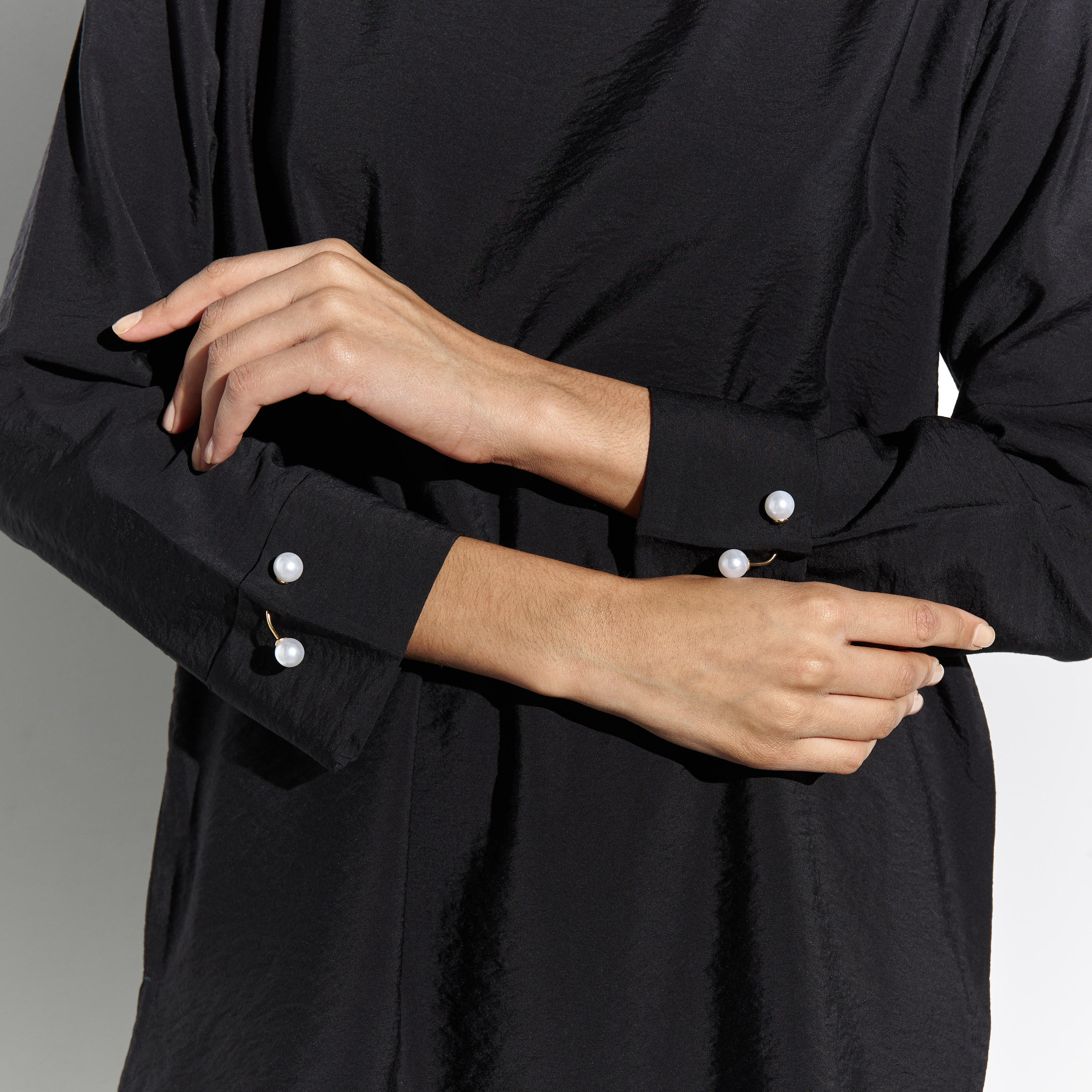 Solid High Low Top with Long Sleeves-women-clothing-shirtsandblouses-blouses-image-3
