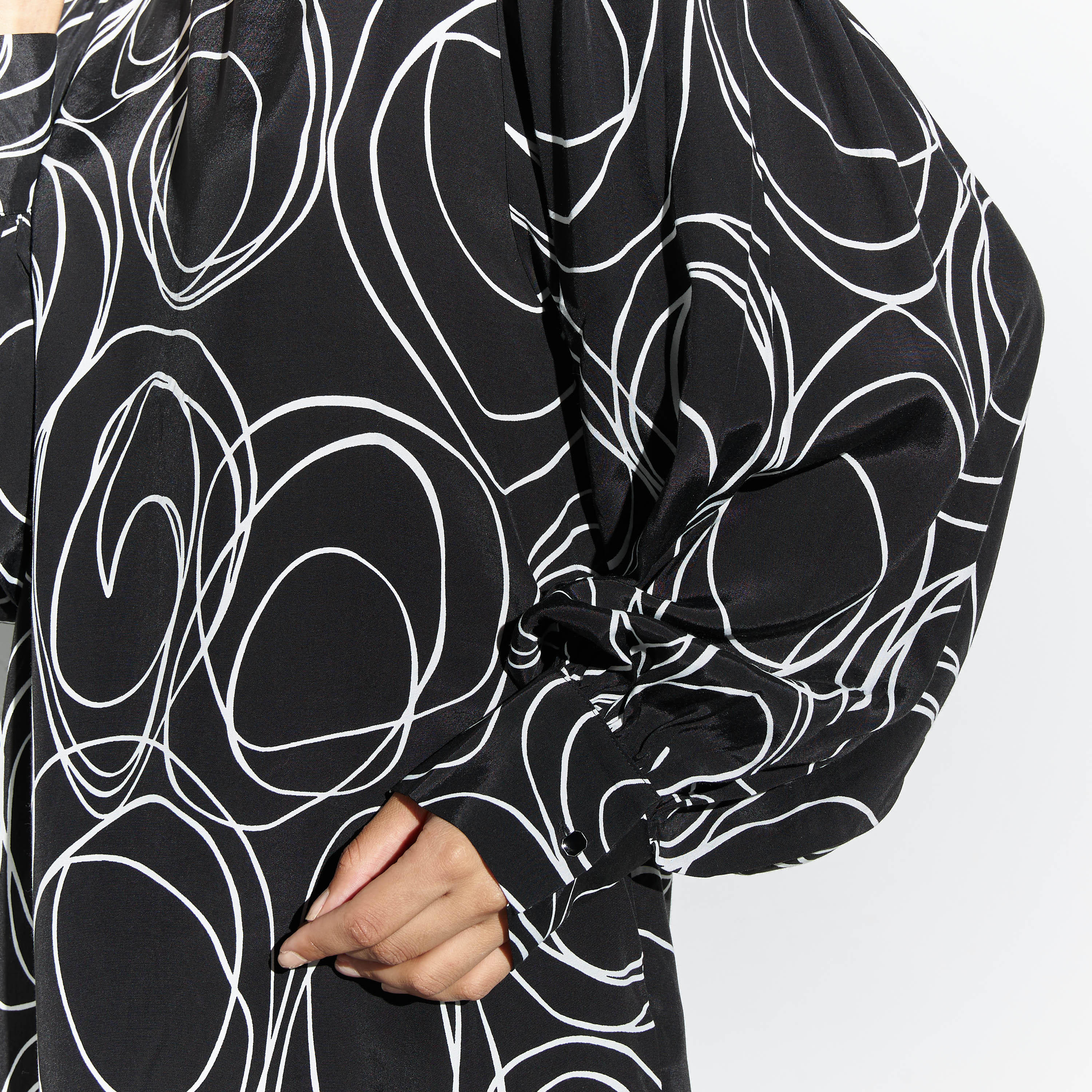 All-Over Print Top with Volume Sleeves-women-clothing-shirtsandblouses-blouses-image-3