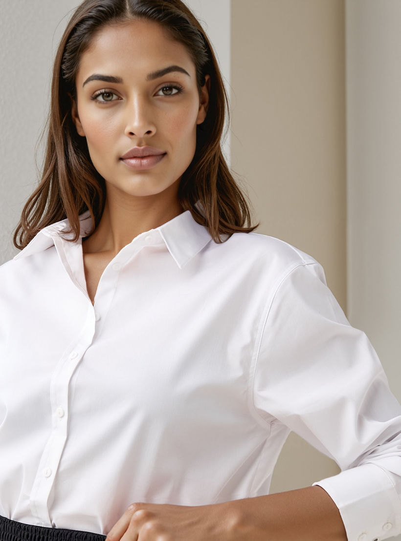 Regular Fit Shirt with Long Sleeves-women-clothing-shirtsandblouses-shirts-image-4