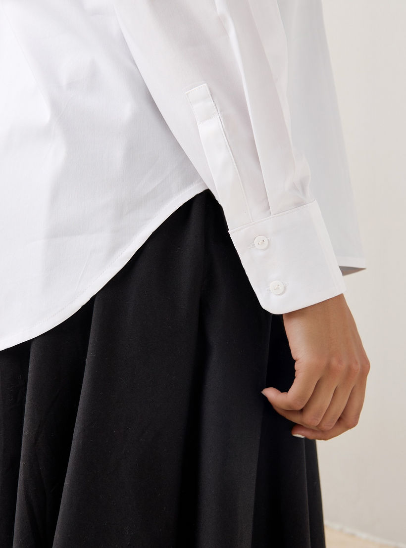 Regular Fit Shirt with Long Sleeves-women-clothing-shirtsandblouses-shirts-image-5