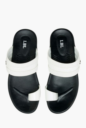 صندل عربي سهل الارتداء متعدد التصاميم من إل أو إل من شو إكسبريس-men-shoes-image-1