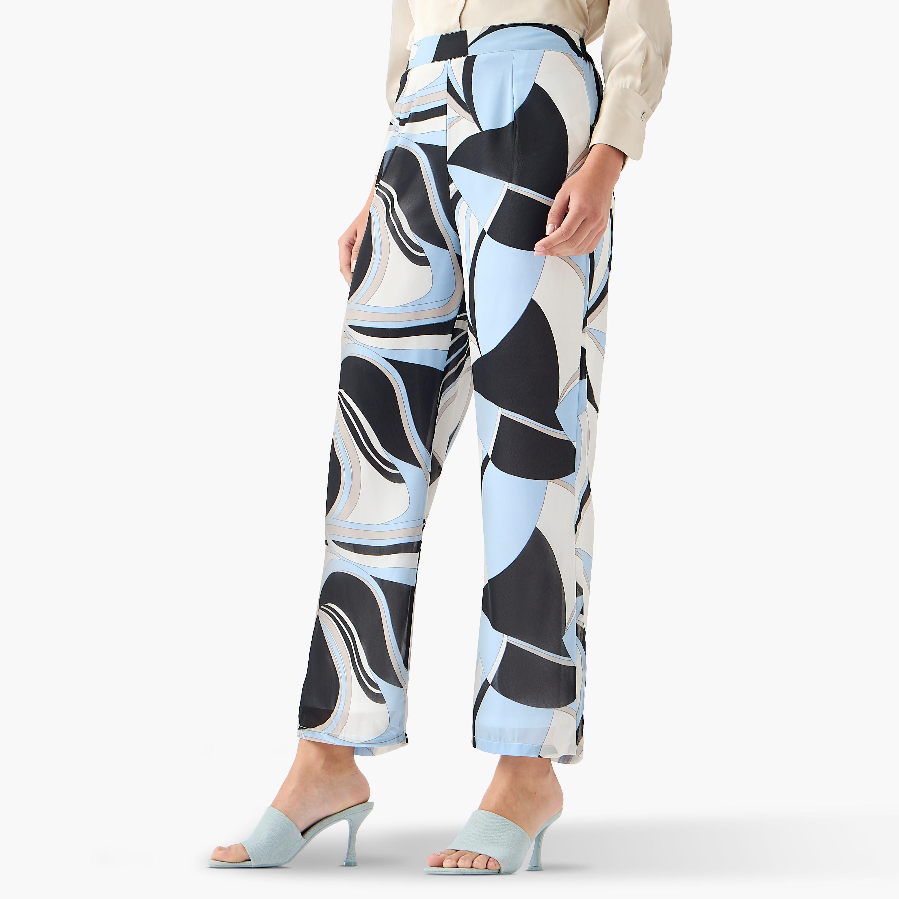 Relaxed Fit Mid-Rise Printed Palazzo Pants-women-clothing-bottoms-trousers-image-1