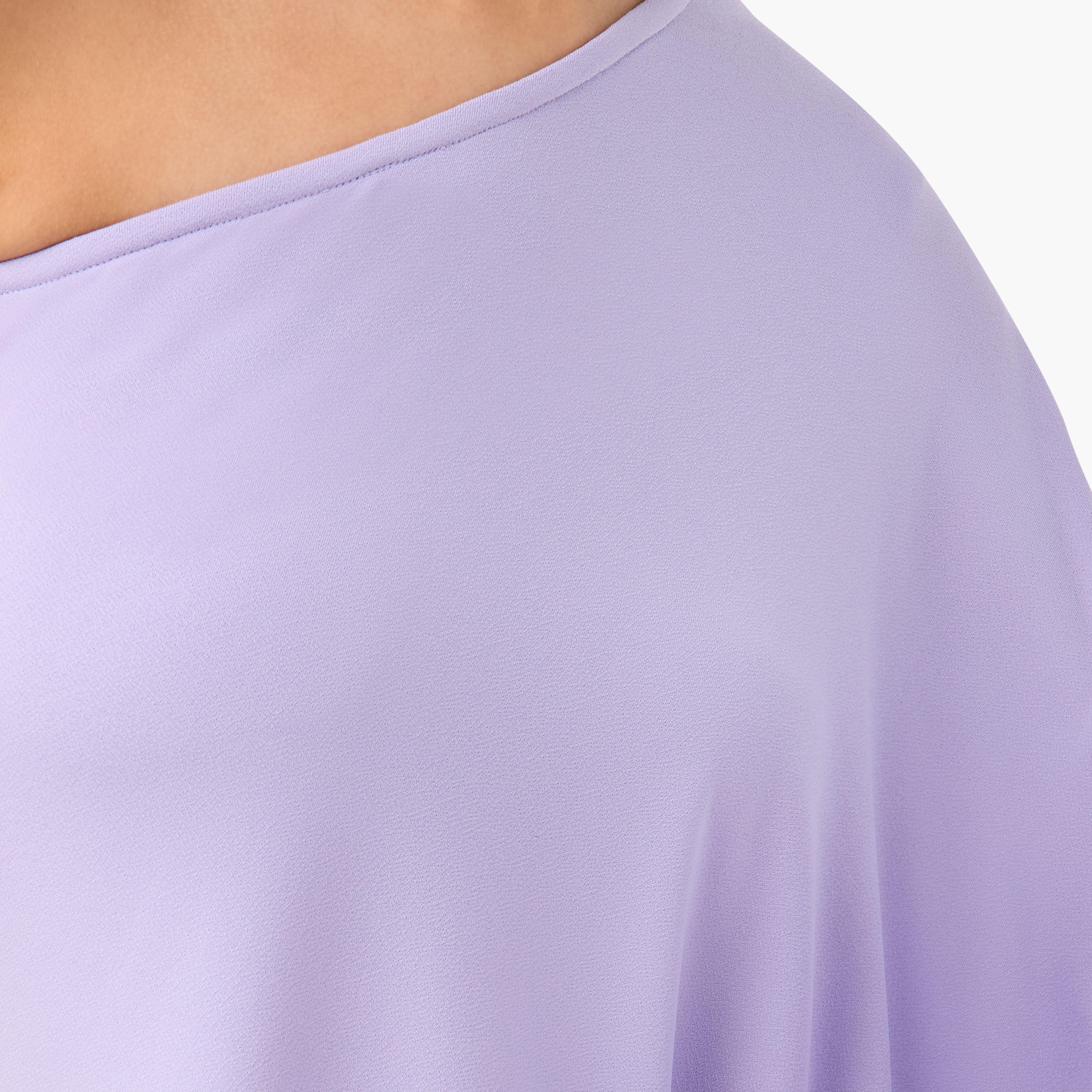 One-Shoulder Dress with Layer Detail-women-clothing-dresses-image-5
