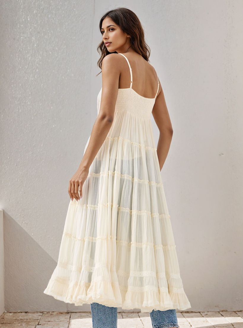Embroidered Sleeveless Cotton Top with Ruffles and High-Low Hemline-women-clothing-shirtsandblouses-blouses-image-3