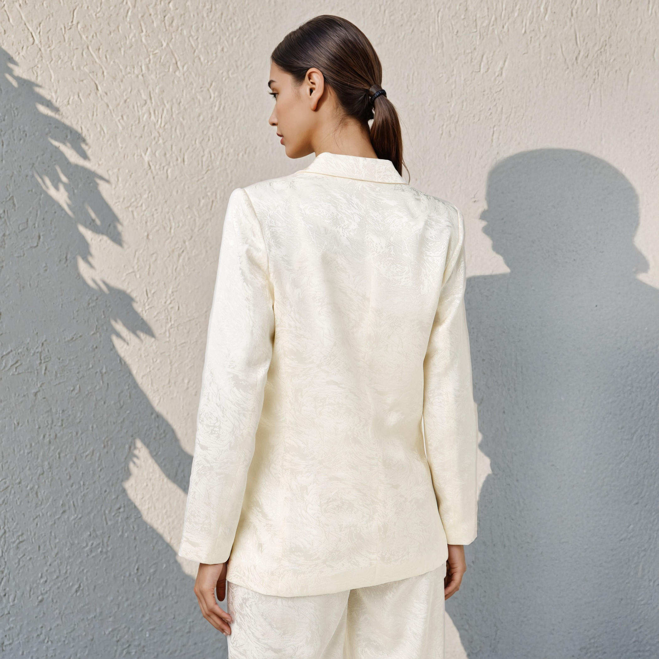 Jacquard Textured Blazer with Notch Lapel and Pockets-women-clothing-coatsandjackets-blazers-image-3