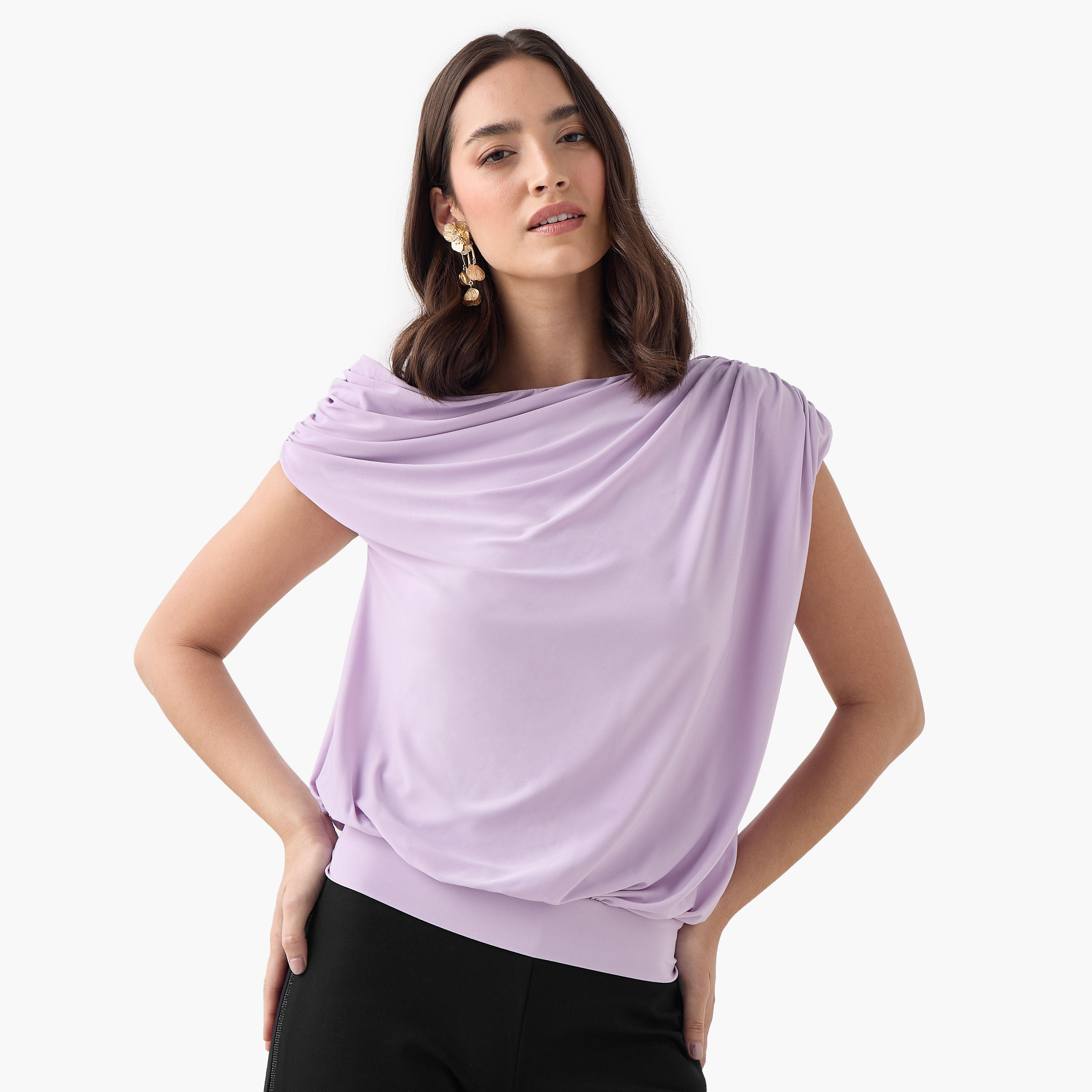 بلوزة بتفاصيل كسرات-women-clothing-shirtsandblouses-blouses-image-5