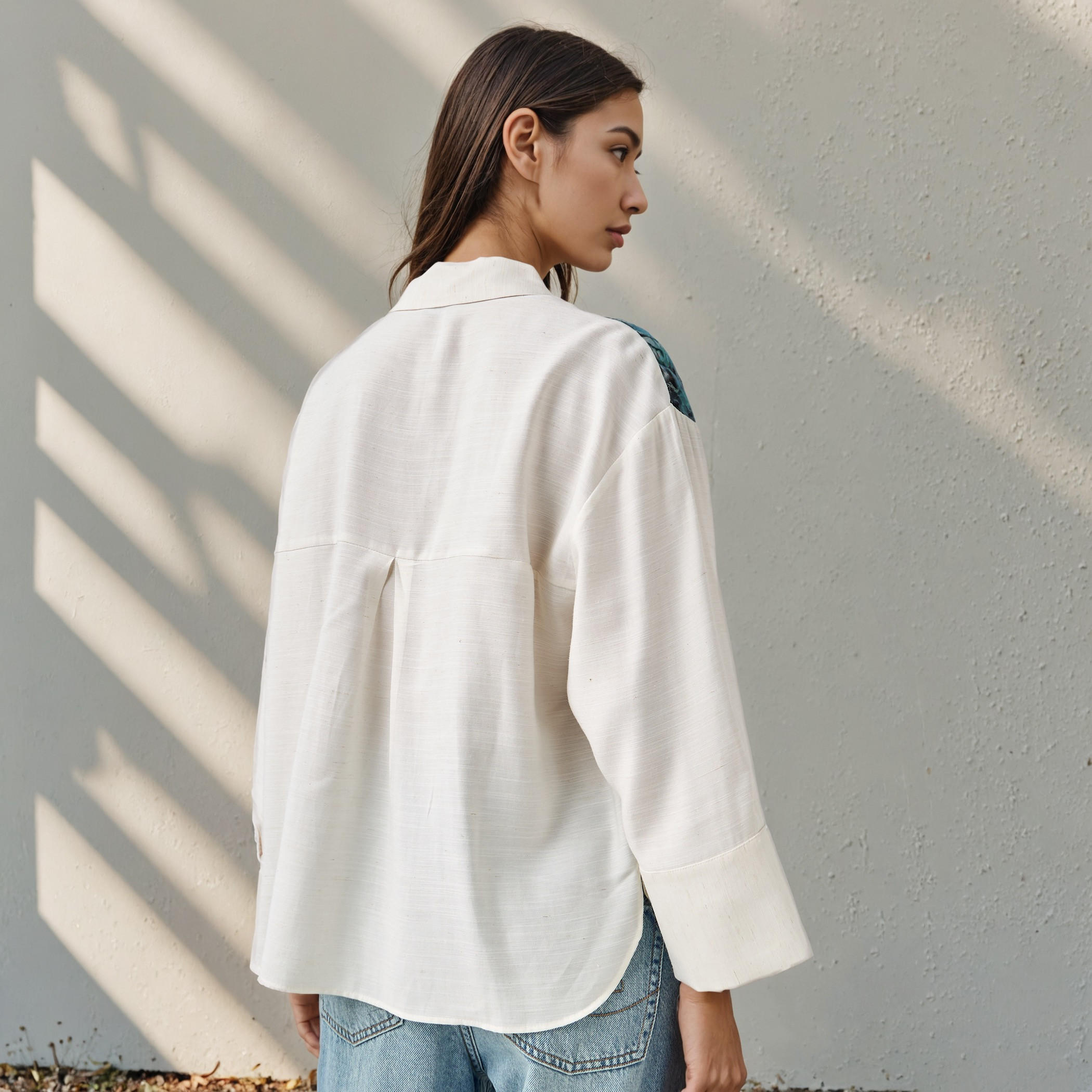 Floral Print Linen Blend Shirt with Long Sleeves-women-clothing-shirtsandblouses-shirts-image-3