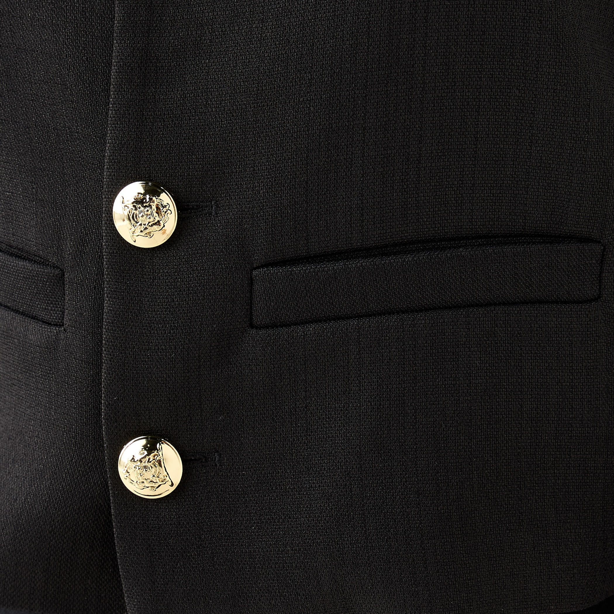 Button Detail Round Neck Jacket with Pockets-women-winterwear-coatsandjackets-jackets-image-5