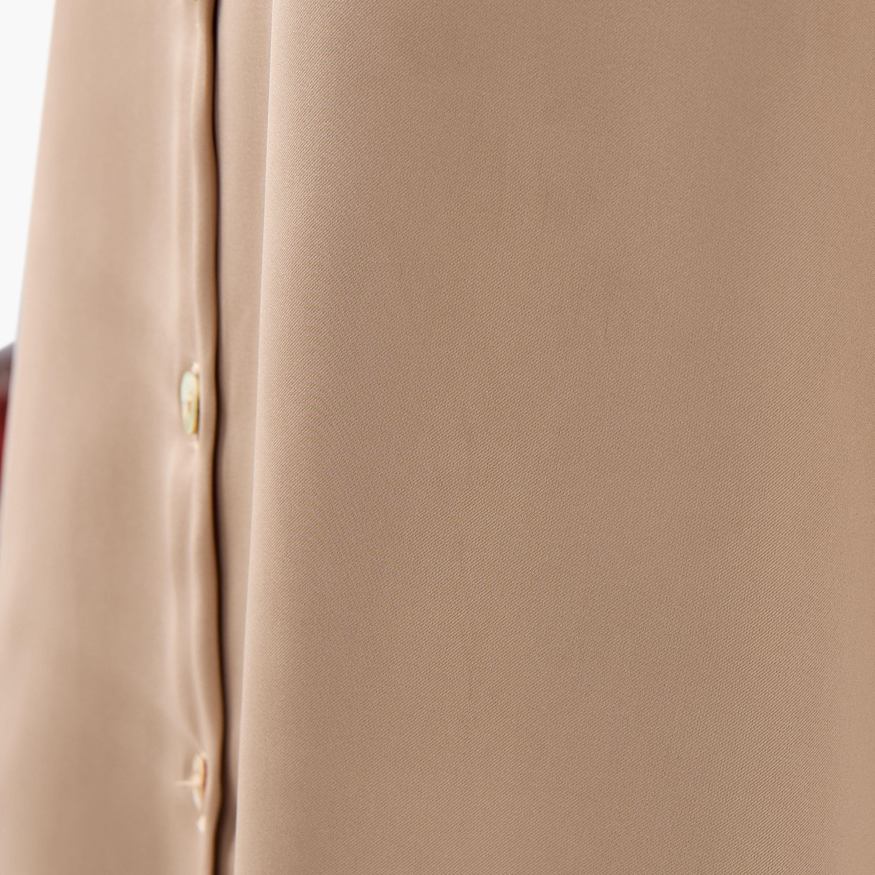 قميص ساتان بقصة عادية بياقة وأكمام طويلة-women-clothing-shirtsandblouses-shirts-image-5