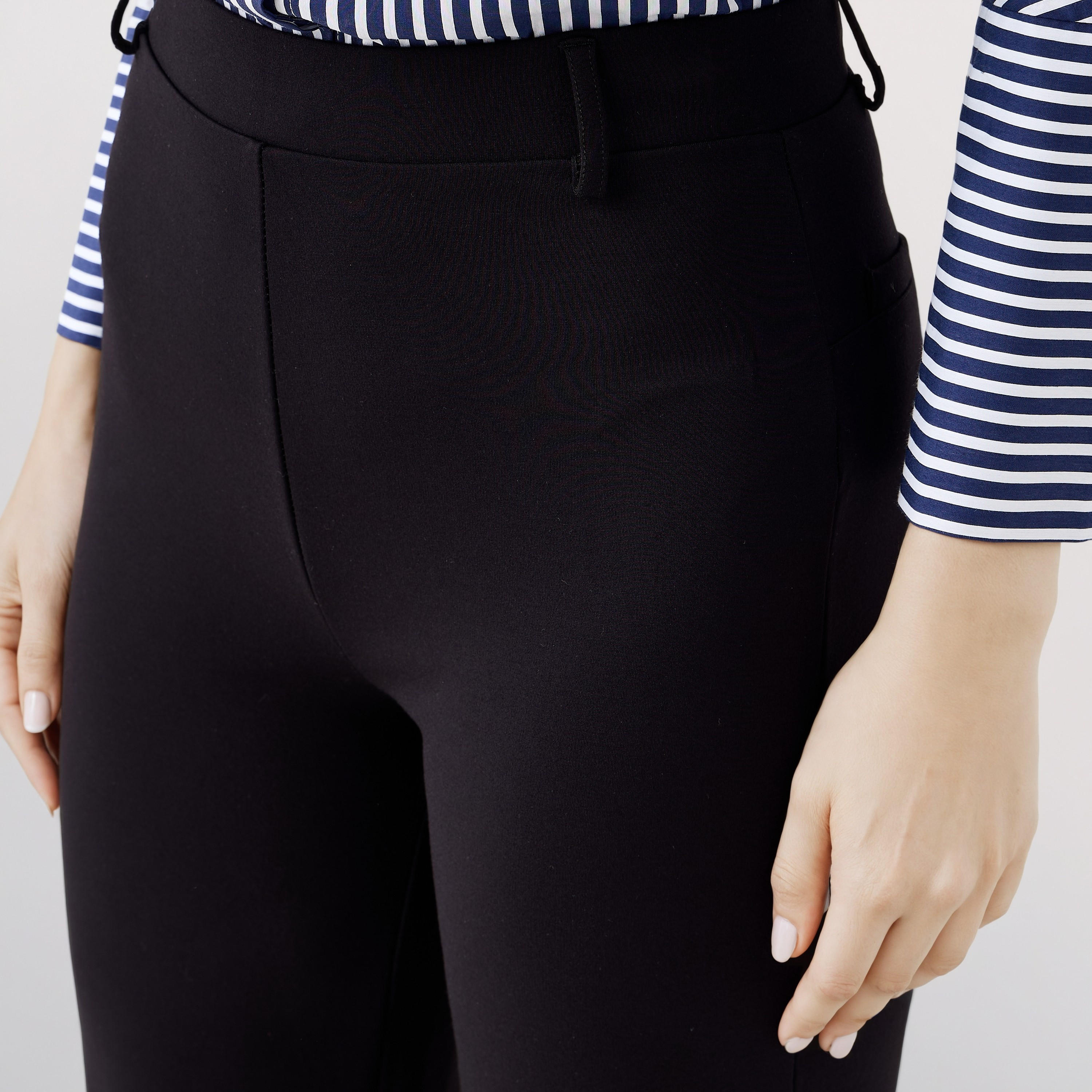 Solid Straight Leg Ponte Pant-women-clothing-bottoms-trousers-image-4