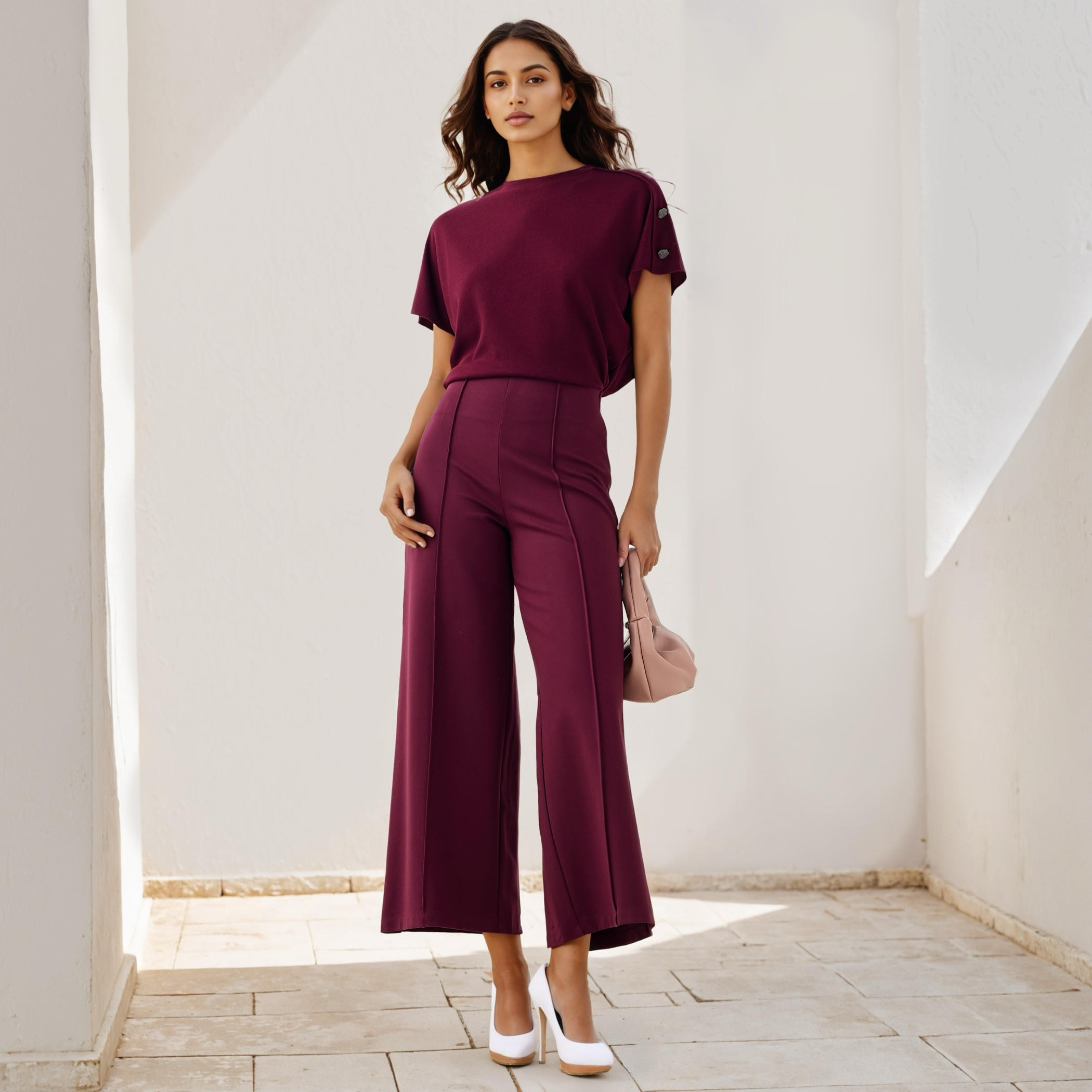 Regular Fit Ponte Pants-women-clothing-bottoms-trousers-image-2