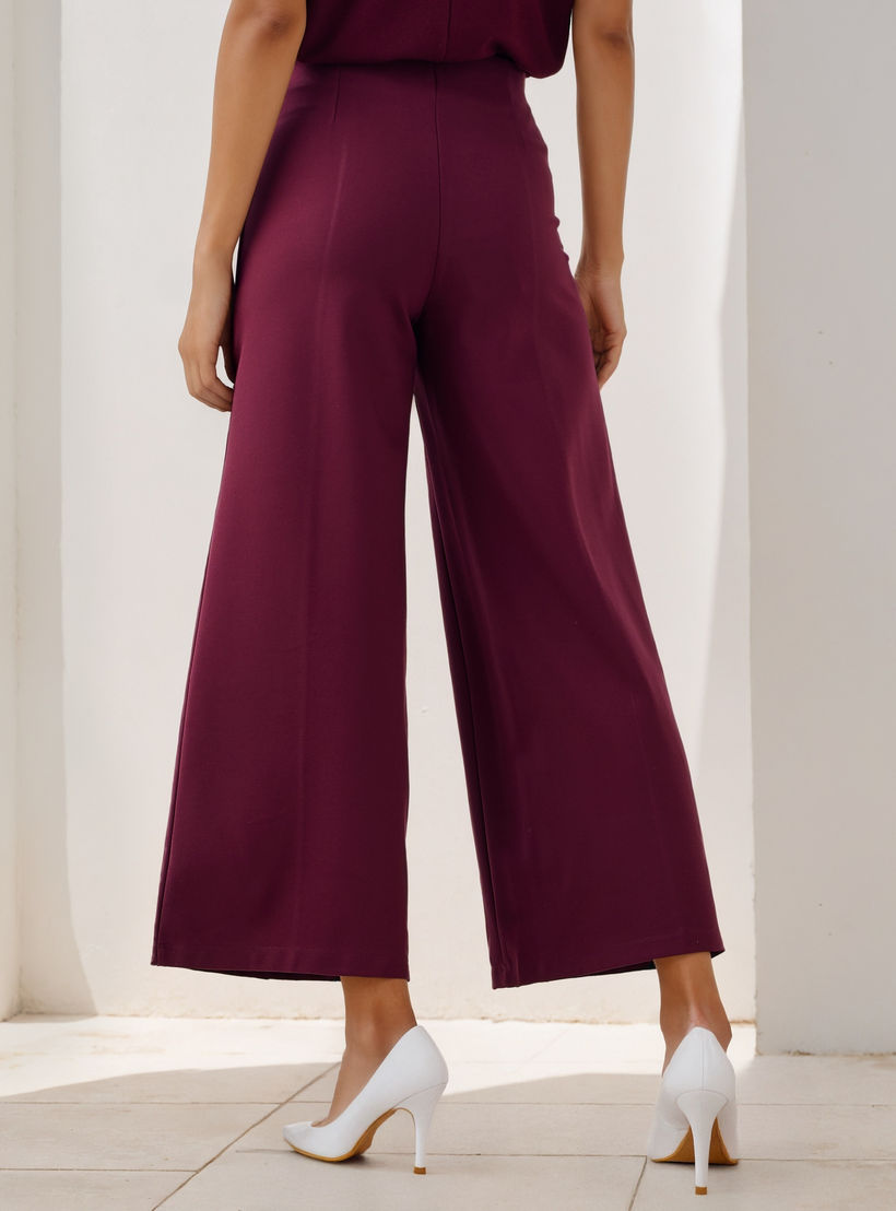 Regular Fit Ponte Pants-women-clothing-bottoms-trousers-image-3