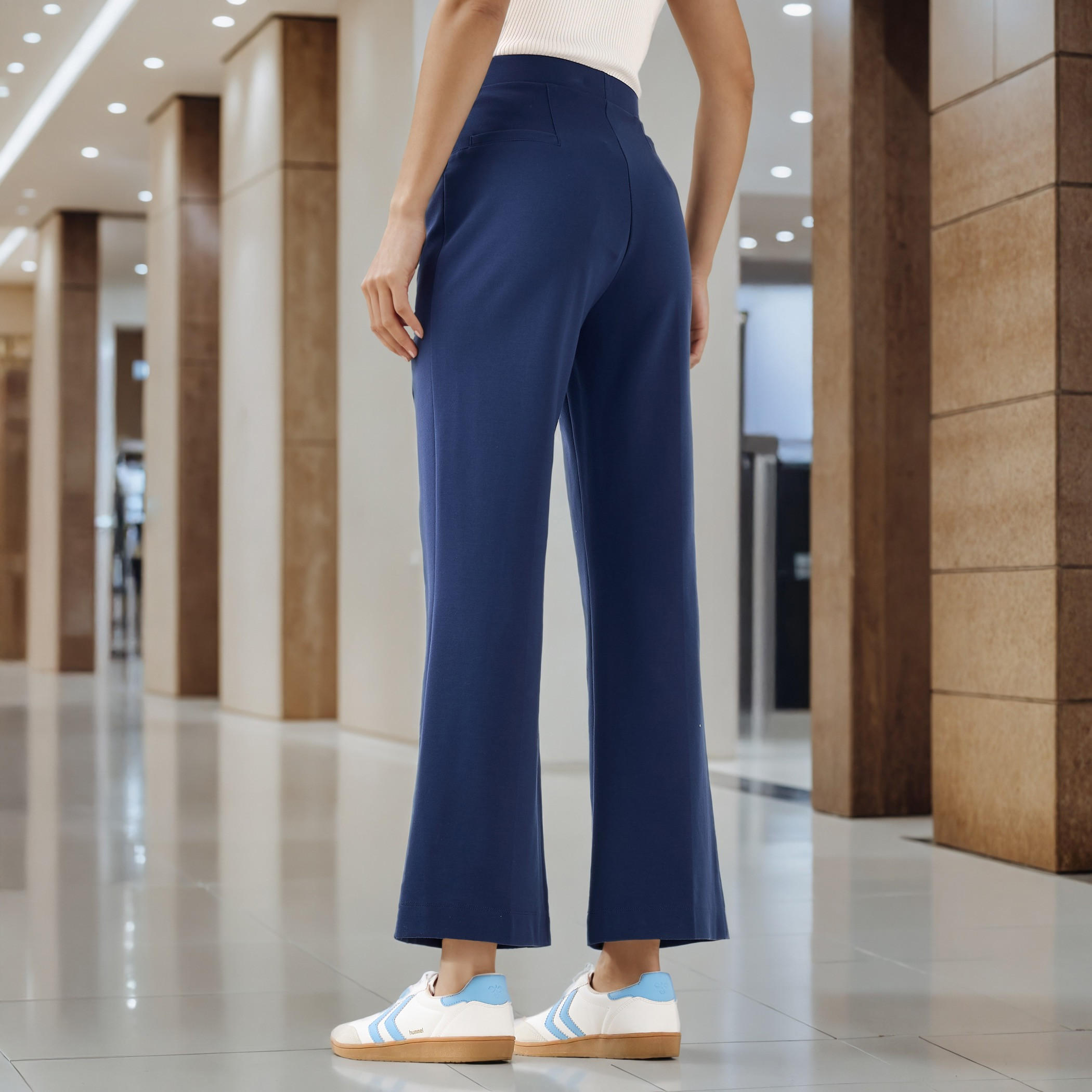 Ponte Bootleg Flexi Waist Pants-women-clothing-bottoms-trousers-image-3
