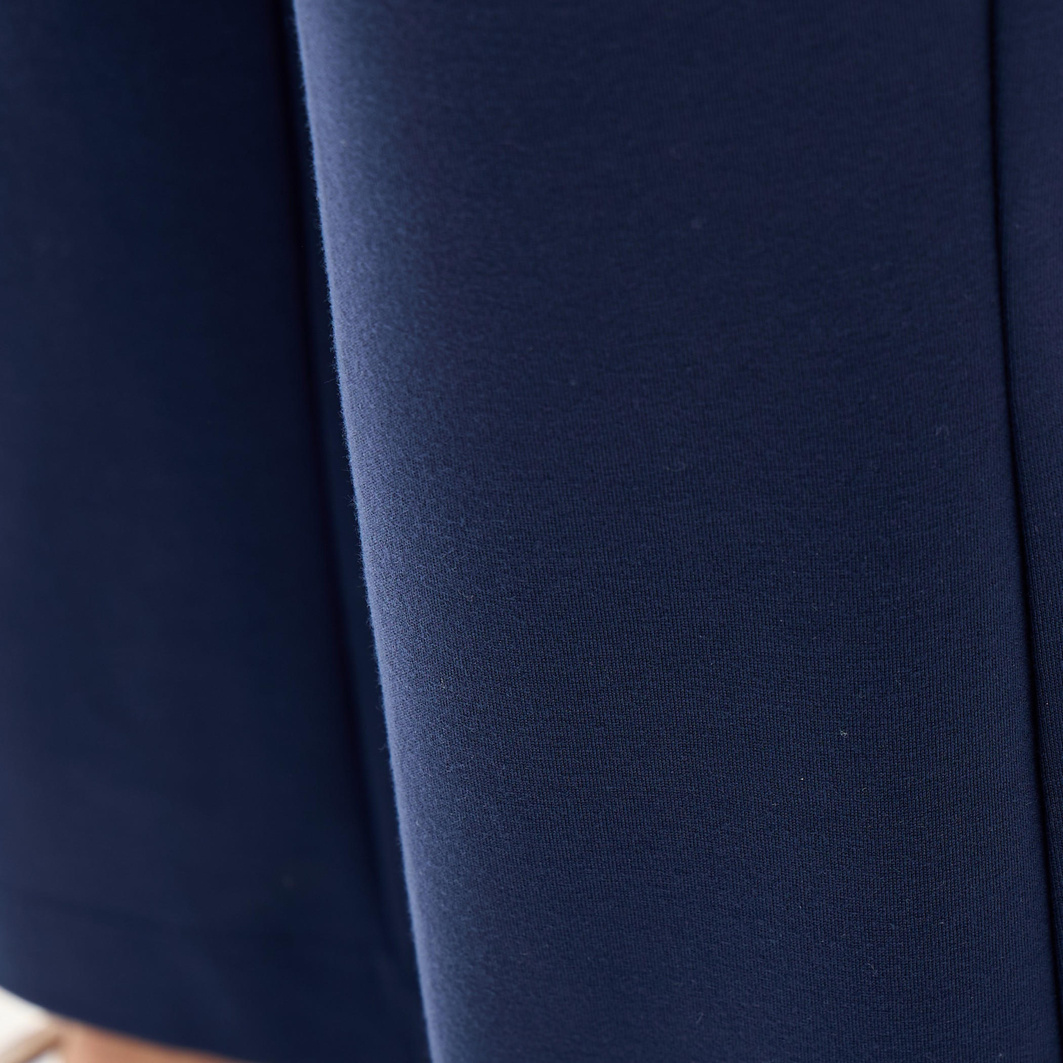 بنطلون بونتي بقصّة بوت ليج وخصر مطاطي -women-clothing-bottoms-trousers-image-5